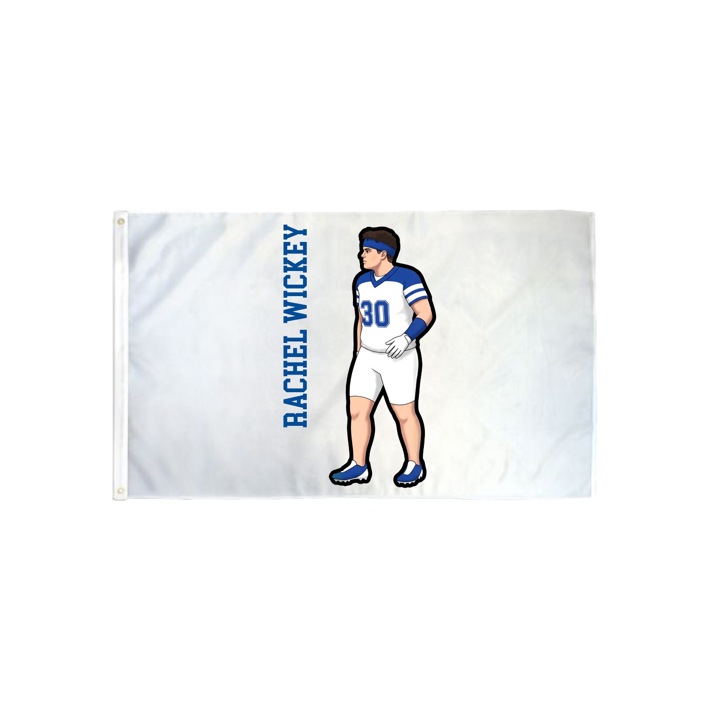 3x5 Flag — Name Vertical in Classic