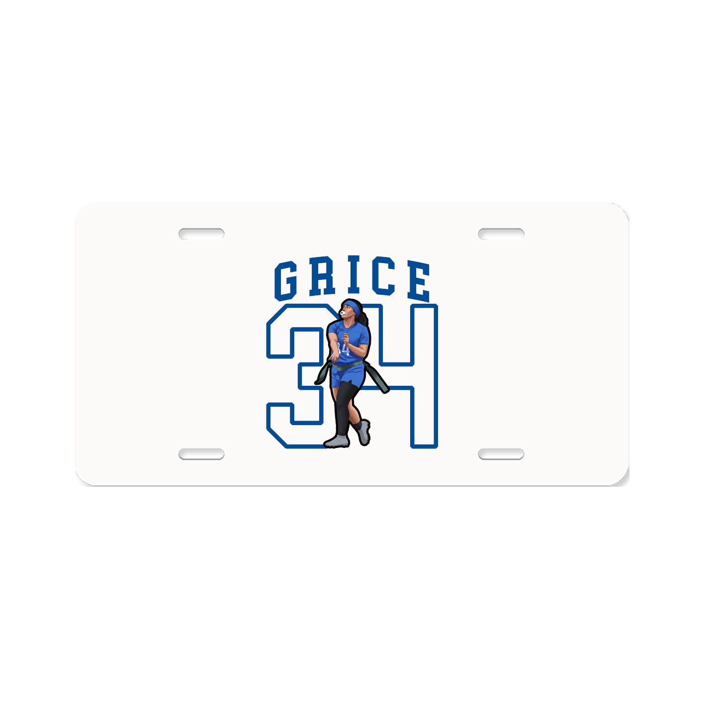 Aluminum License Plate