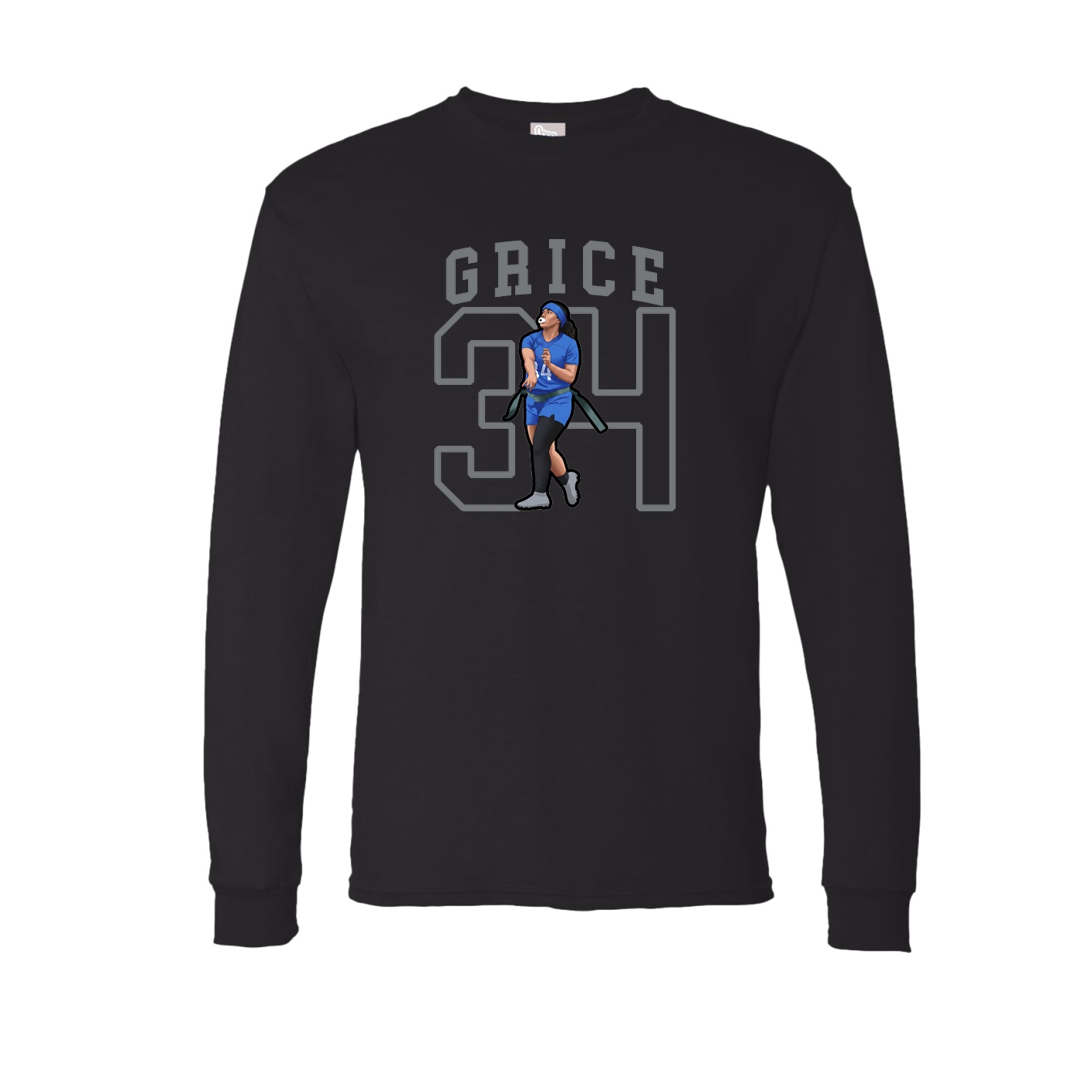 Long Sleeve Tee — Shirsey in Black