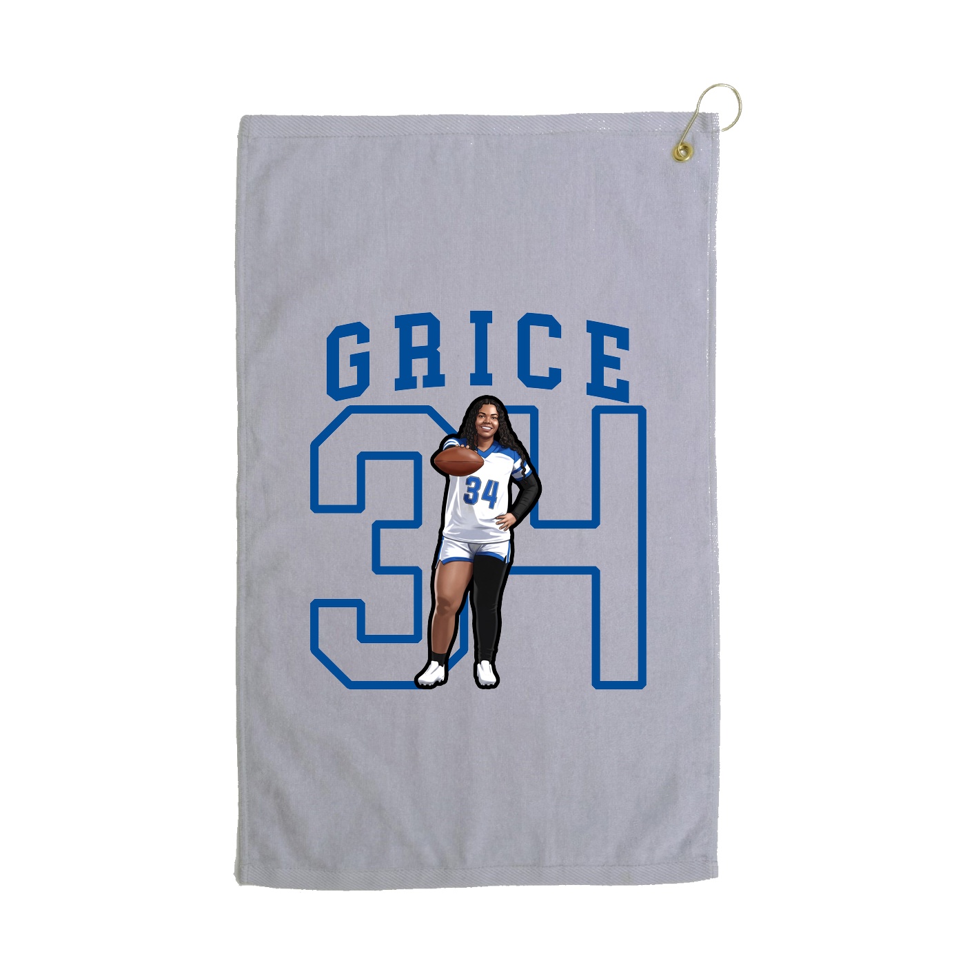 Terry Velour Golf Towel