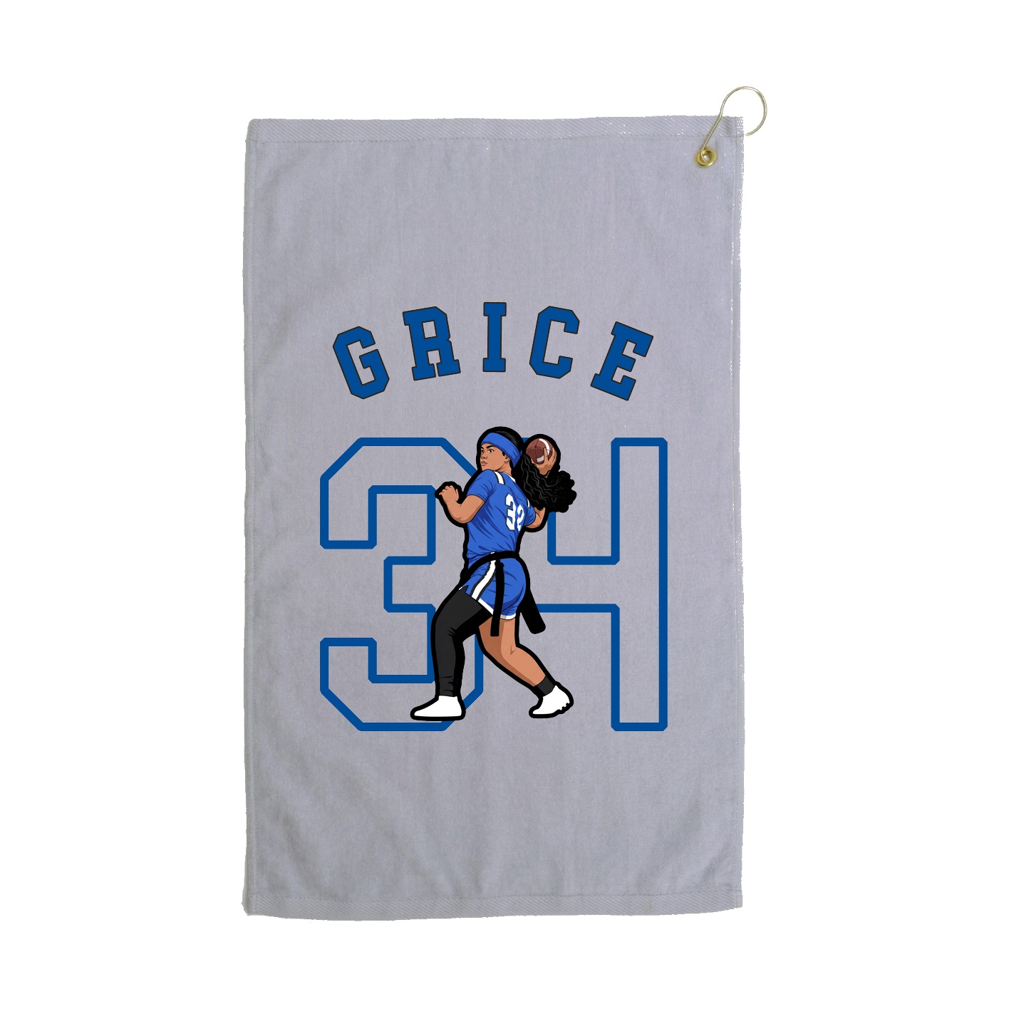Golf Towel — Shirsey Arch in Grey