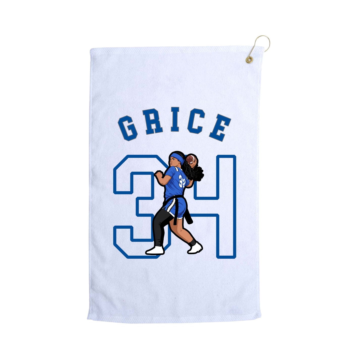 Terry Velour Golf Towel