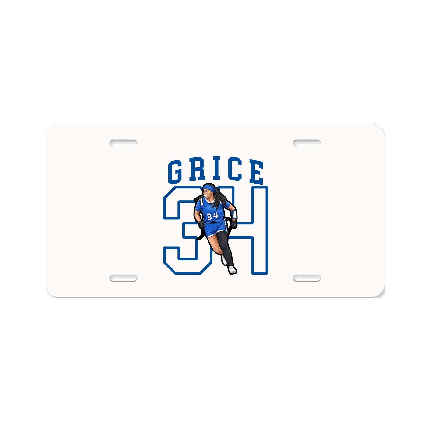 Aluminum License Plate