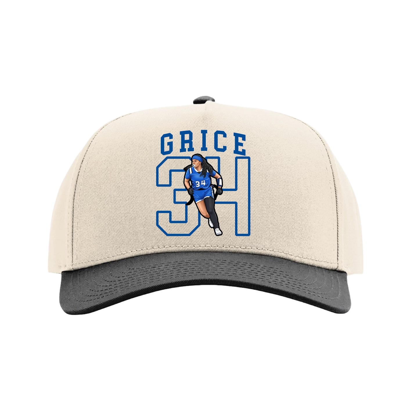 Full Fabric Five-Panel Champ Cap