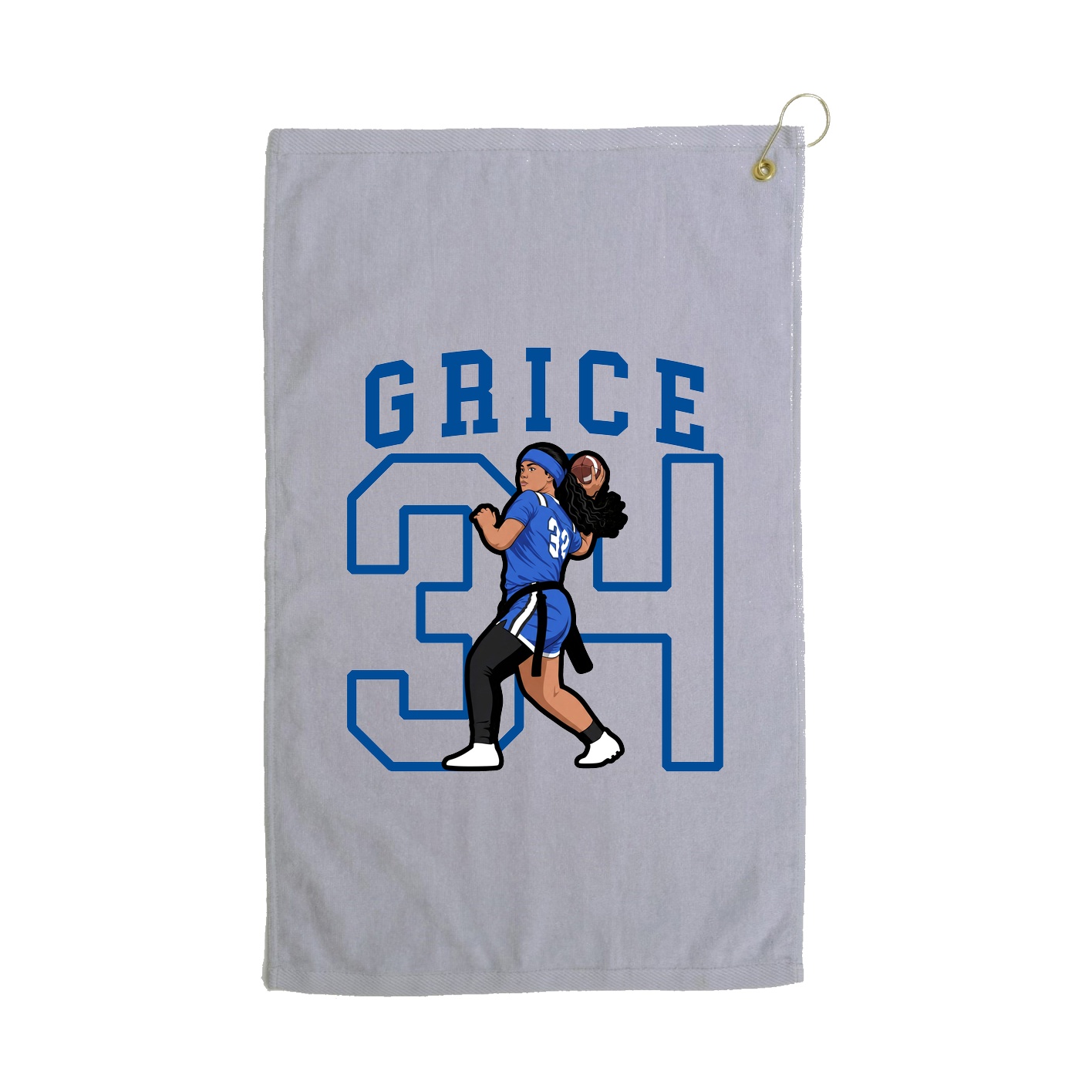 Terry Velour Golf Towel