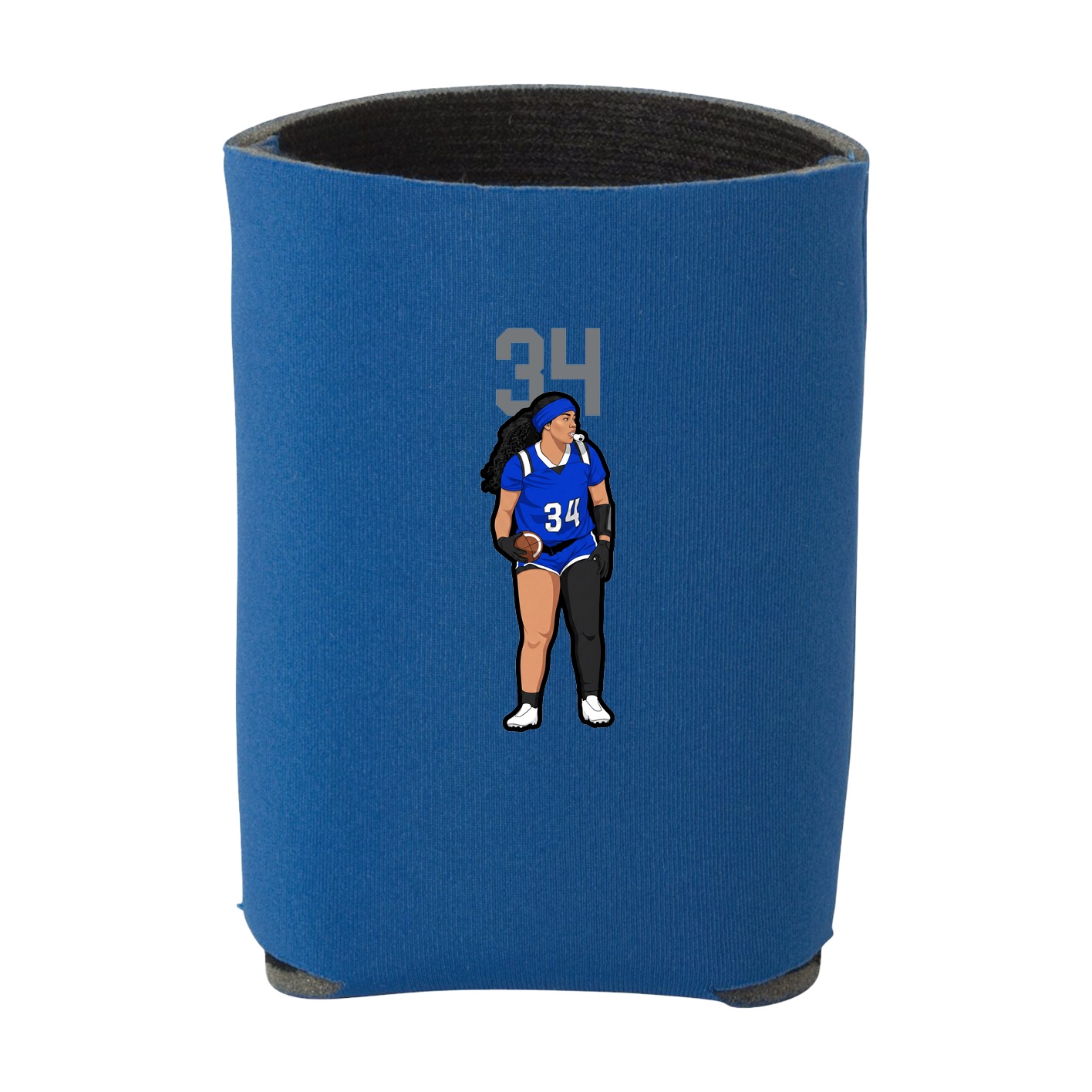 Can Holder — Number Top in Royal