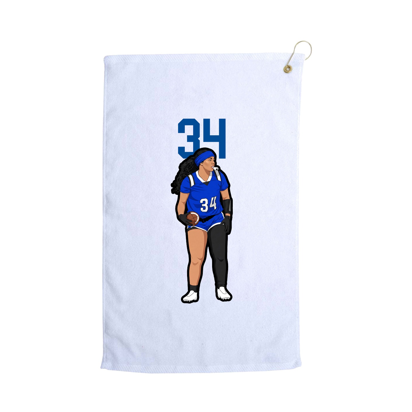 Terry Velour Golf Towel