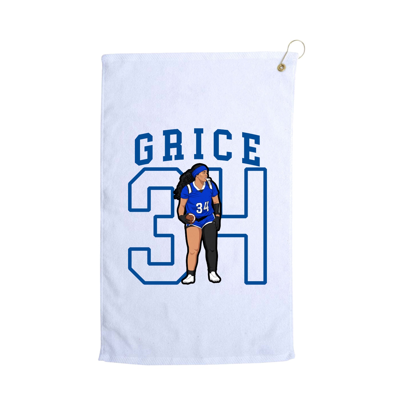 Terry Velour Golf Towel