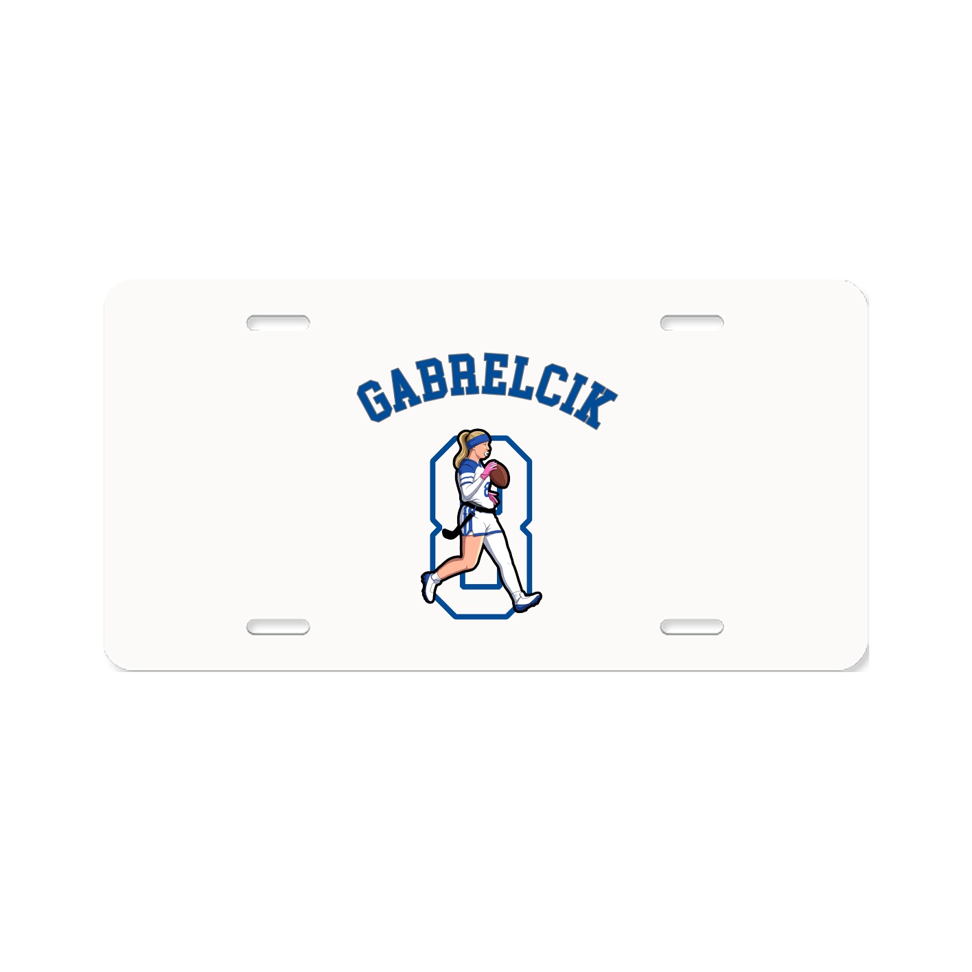 Aluminum License Plate