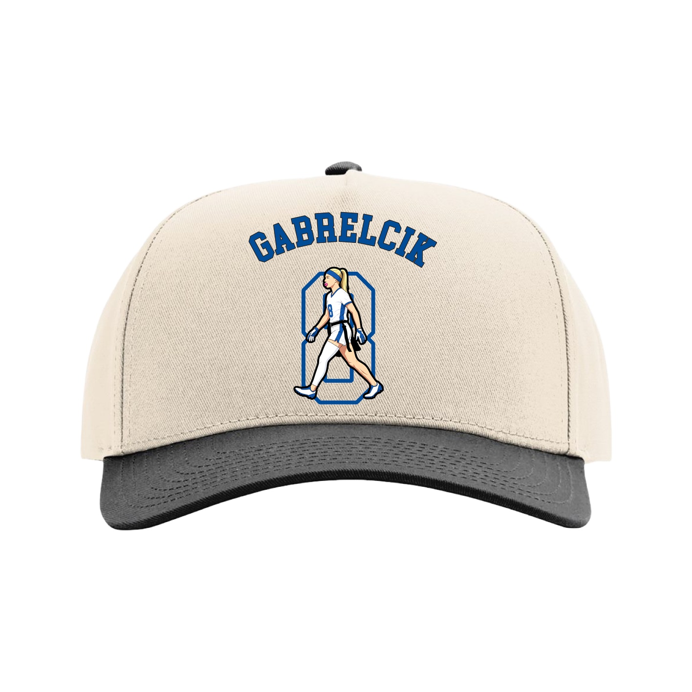 Full Fabric Five-Panel Champ Cap