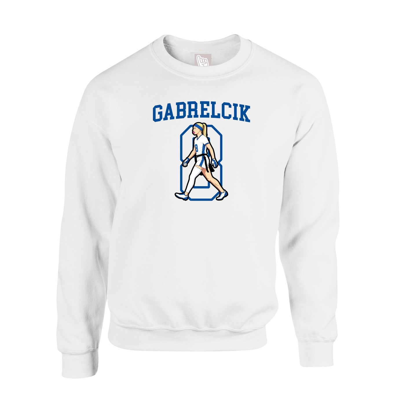 Fleece Crew — Shirsey in White