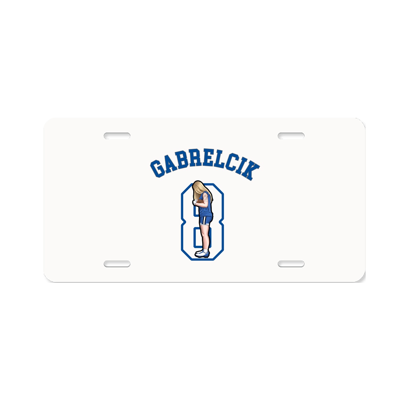 Aluminum License Plate