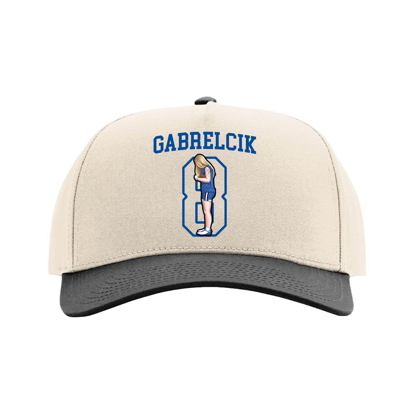 Full Fabric Five-Panel Champ Cap