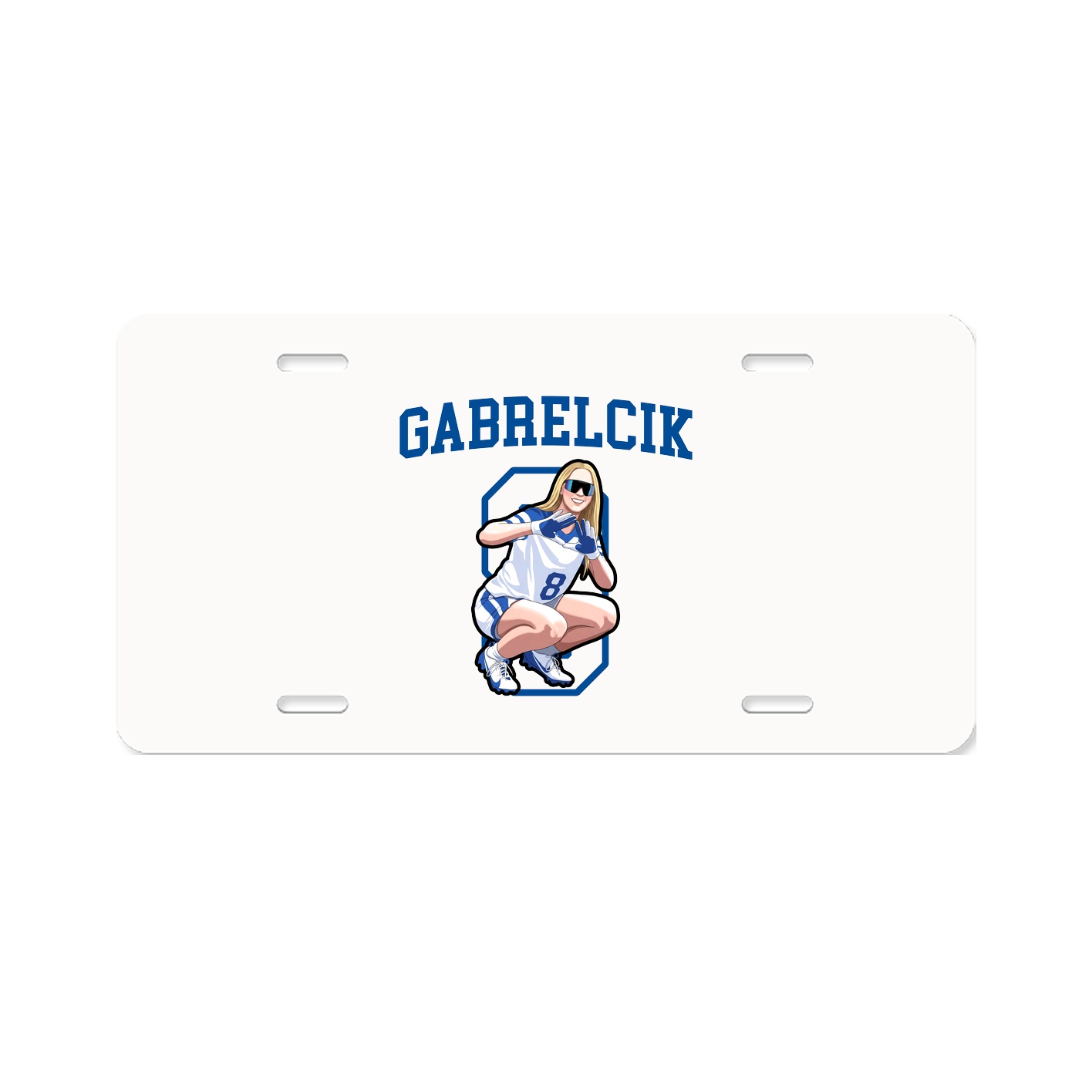 Aluminum License Plate