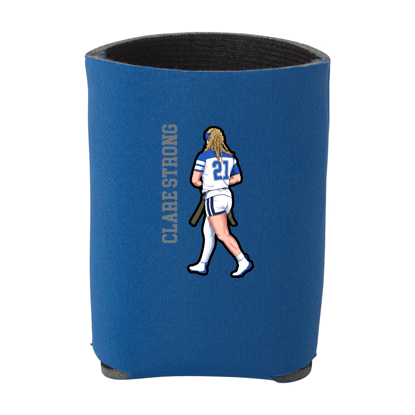 Can Holder — Name Vertical in Royal