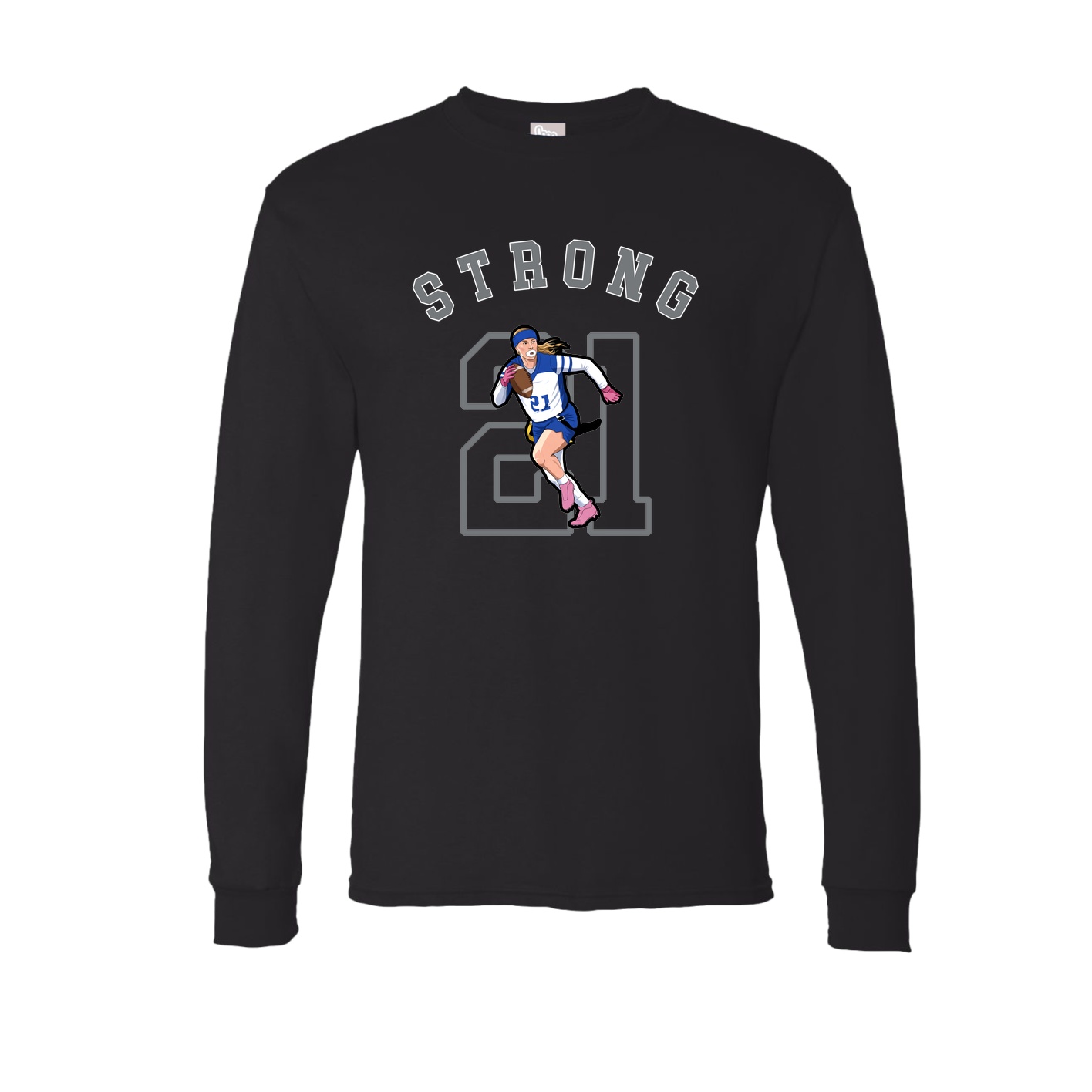Long Sleeve Tee — Shirsey Arch in Black