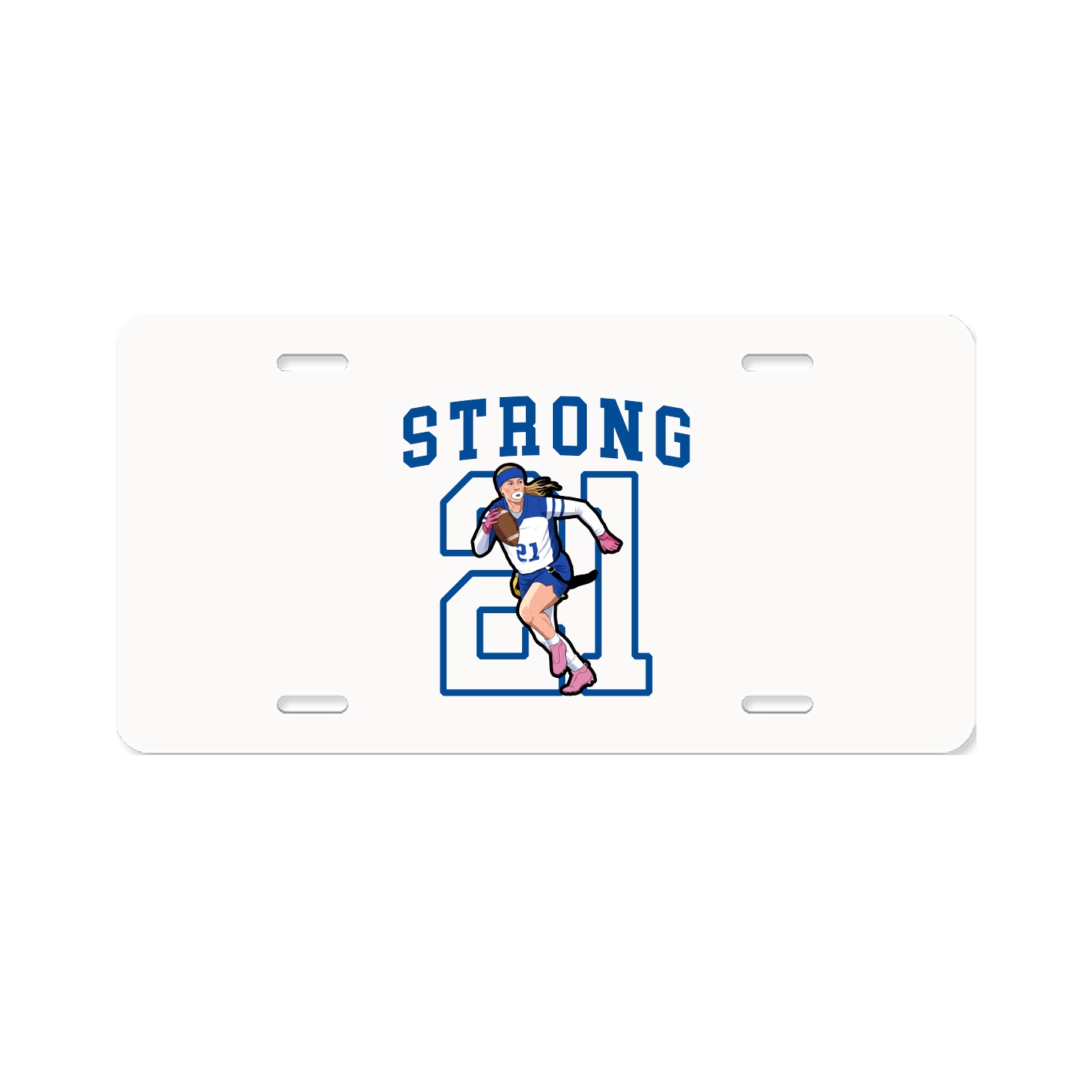 Aluminum License Plate
