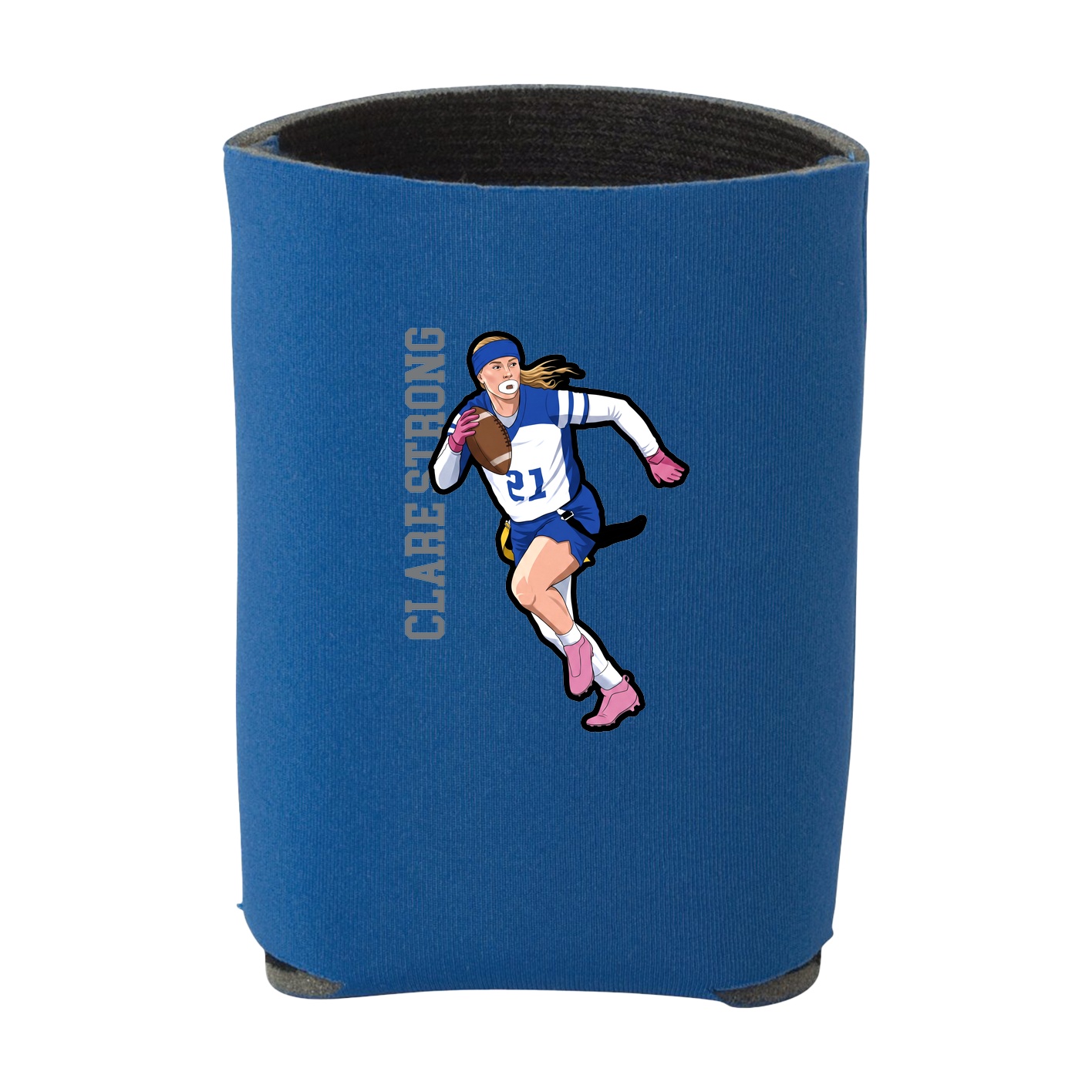 Can Holder — Name Vertical in Royal