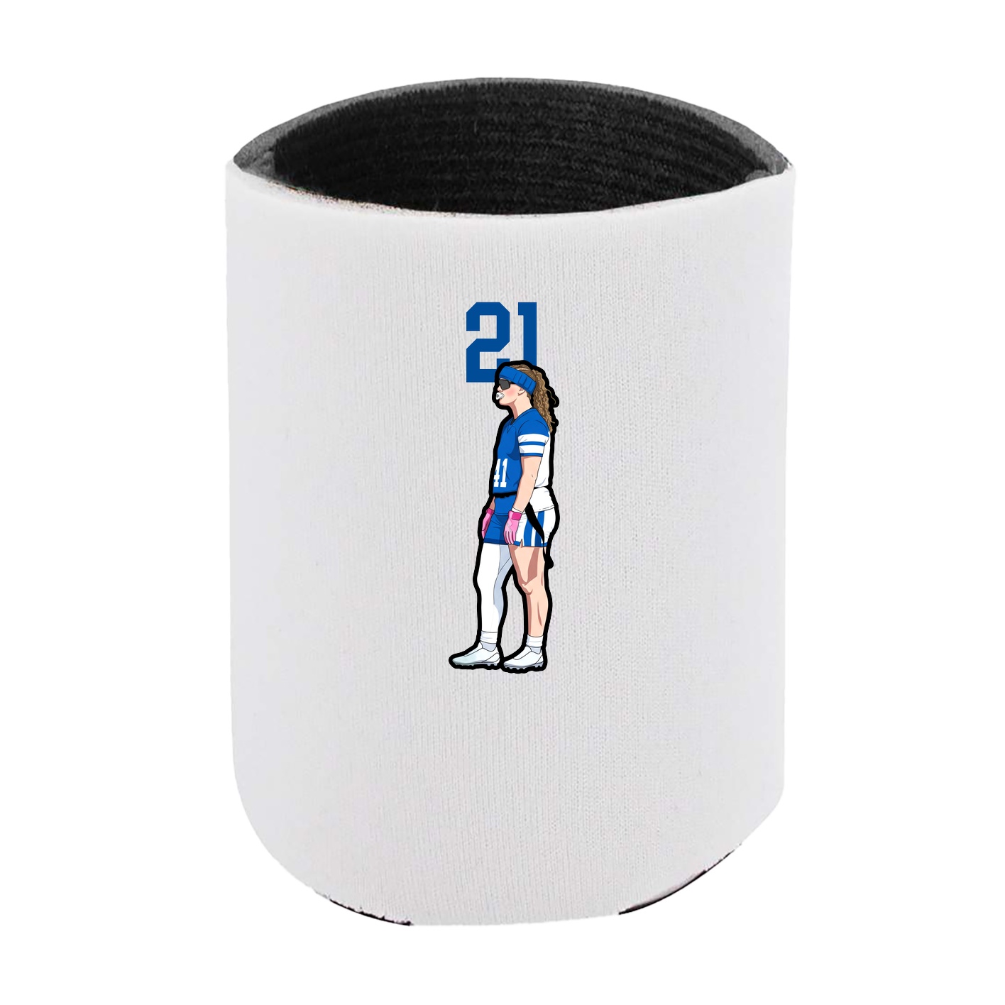 Can Holder — Number Top in White