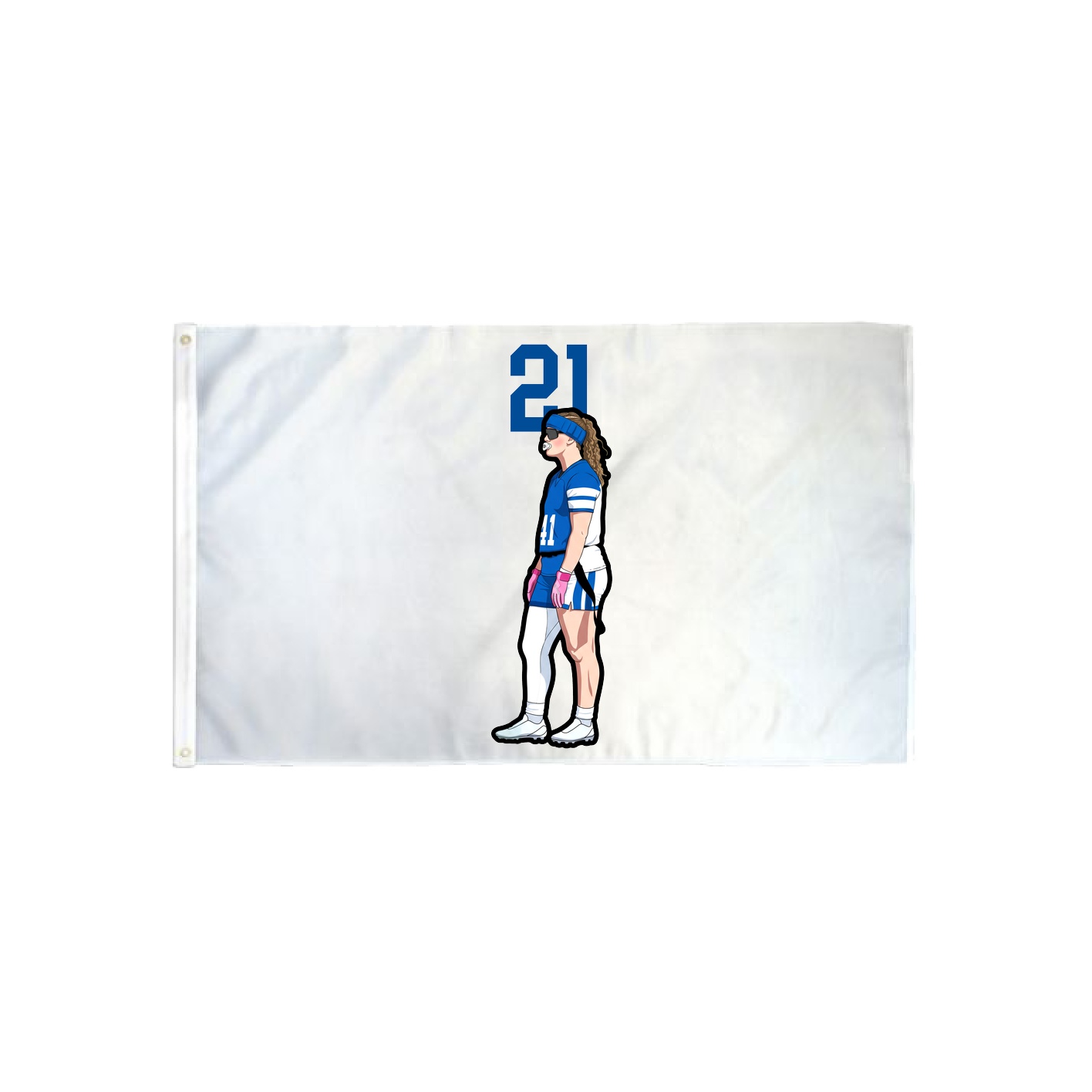 3x5 Flag — Number Top in Classic