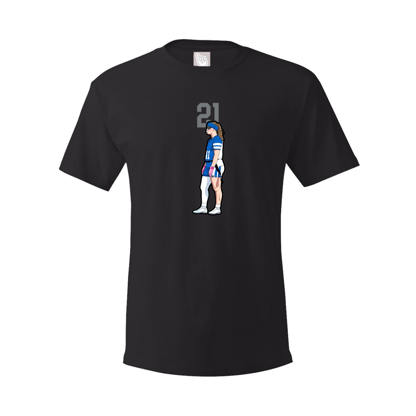 Tee — Number Top in Black