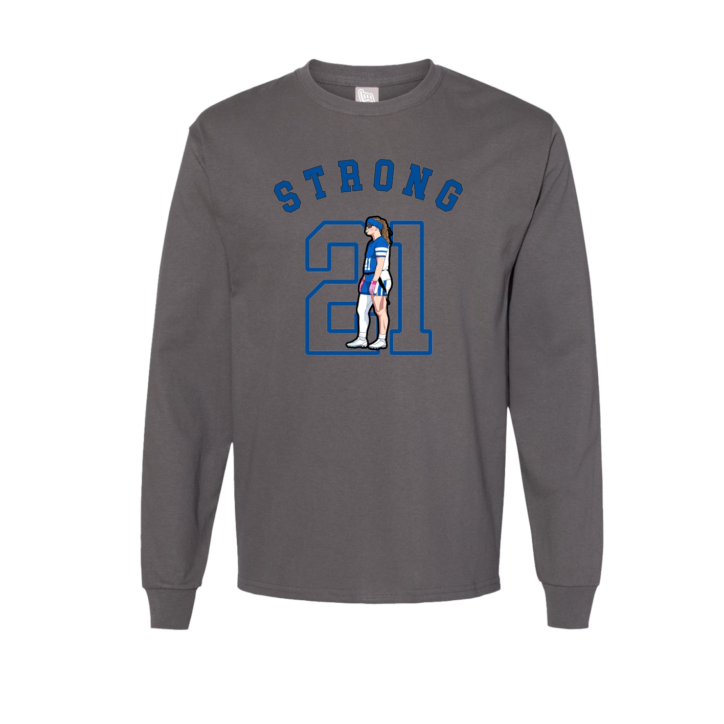 Long Sleeve Tee — Shirsey Arch in Grey