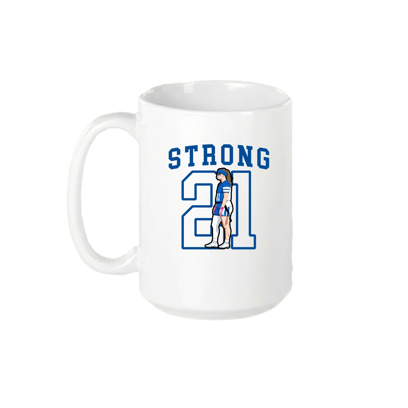 15oz Coffee Mug — Shirsey in White