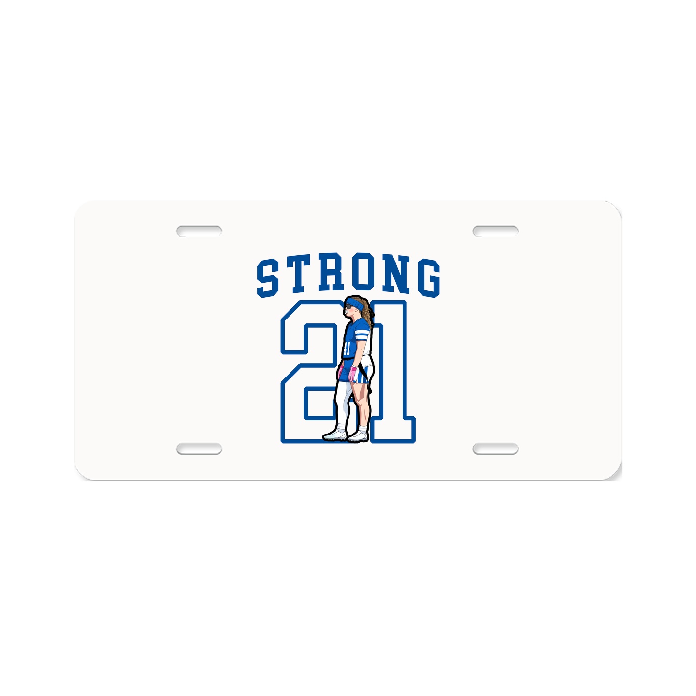 Aluminum License Plate