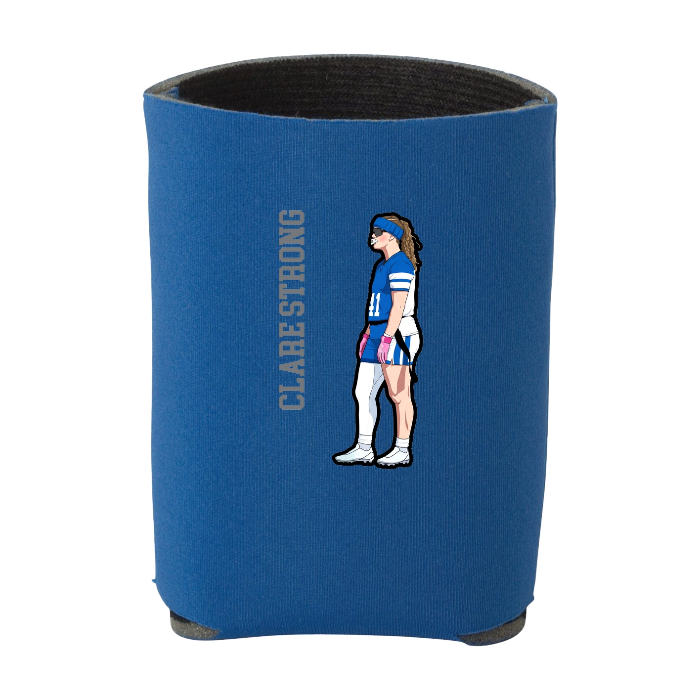 Can Holder — Name Vertical in Royal