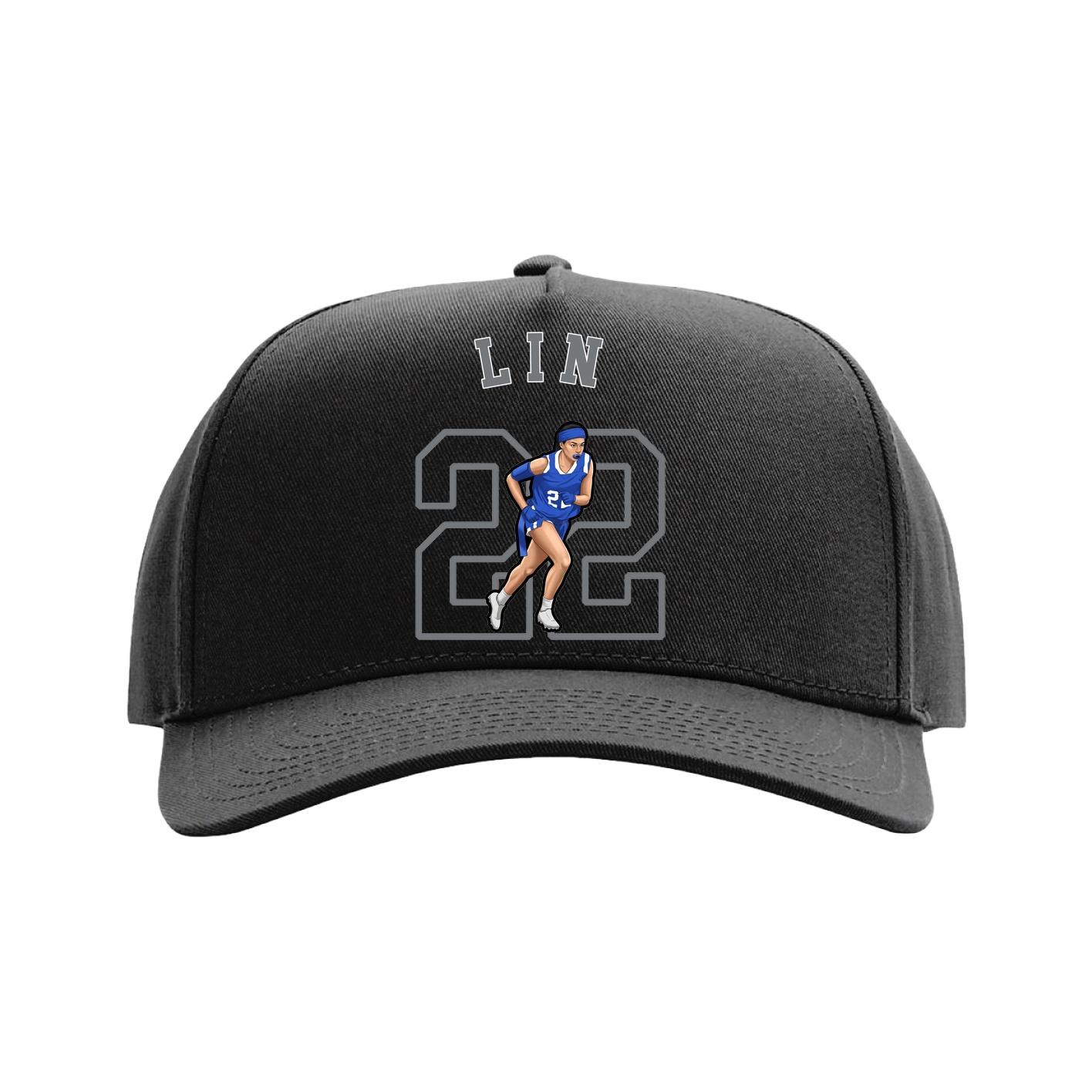 Full Fabric Five-Panel Champ Cap