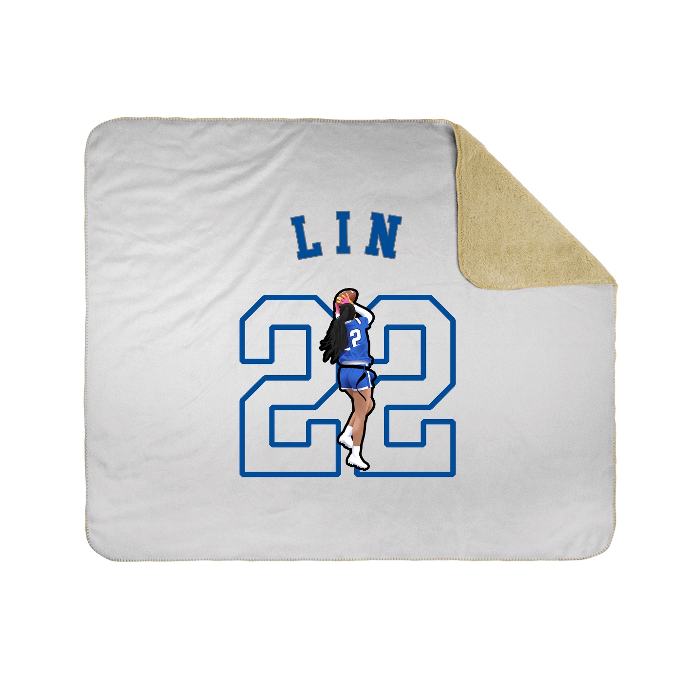Throw Blanket — Shirsey Arch in White