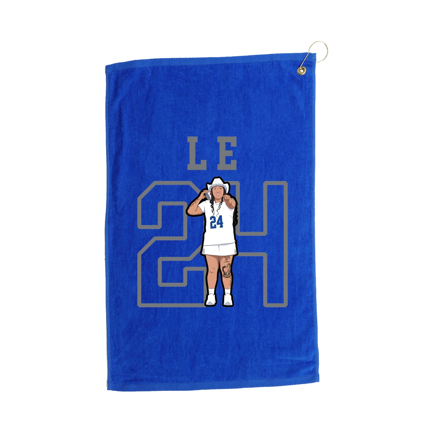 Golf Towel — Shirsey in Royal