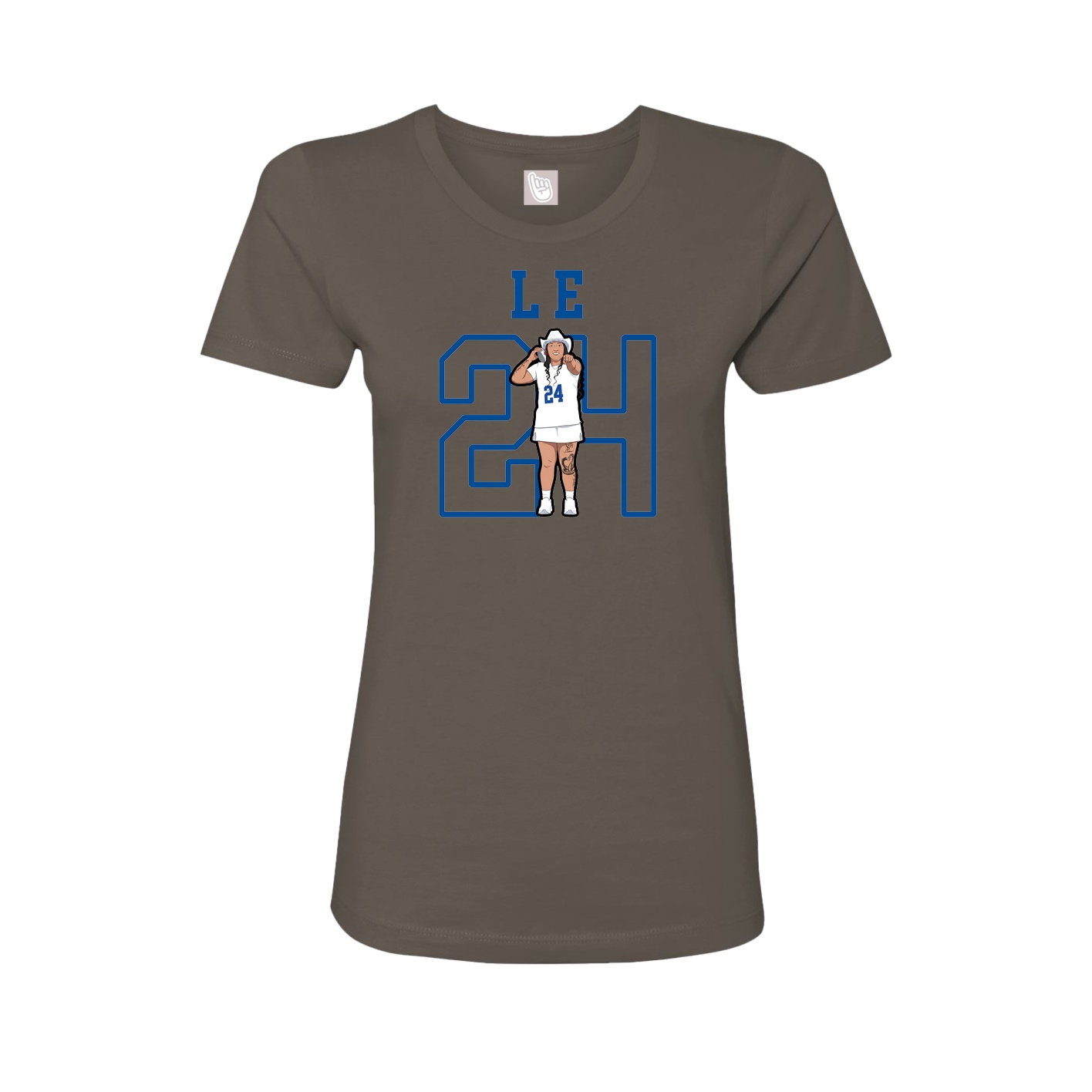 Fitted Women's Tee — Shirsey in Grey