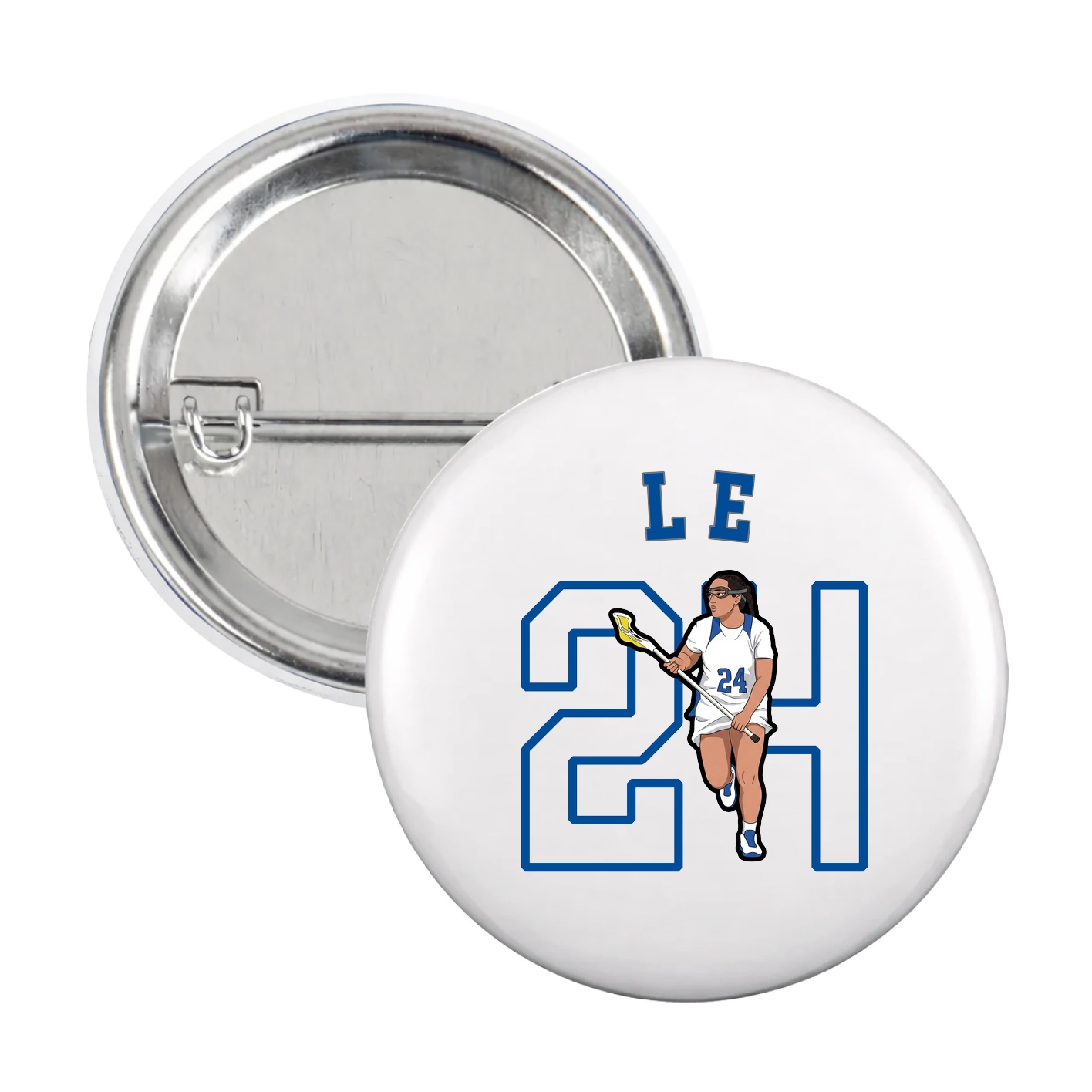 Game Day Button — Shirsey Arch in White