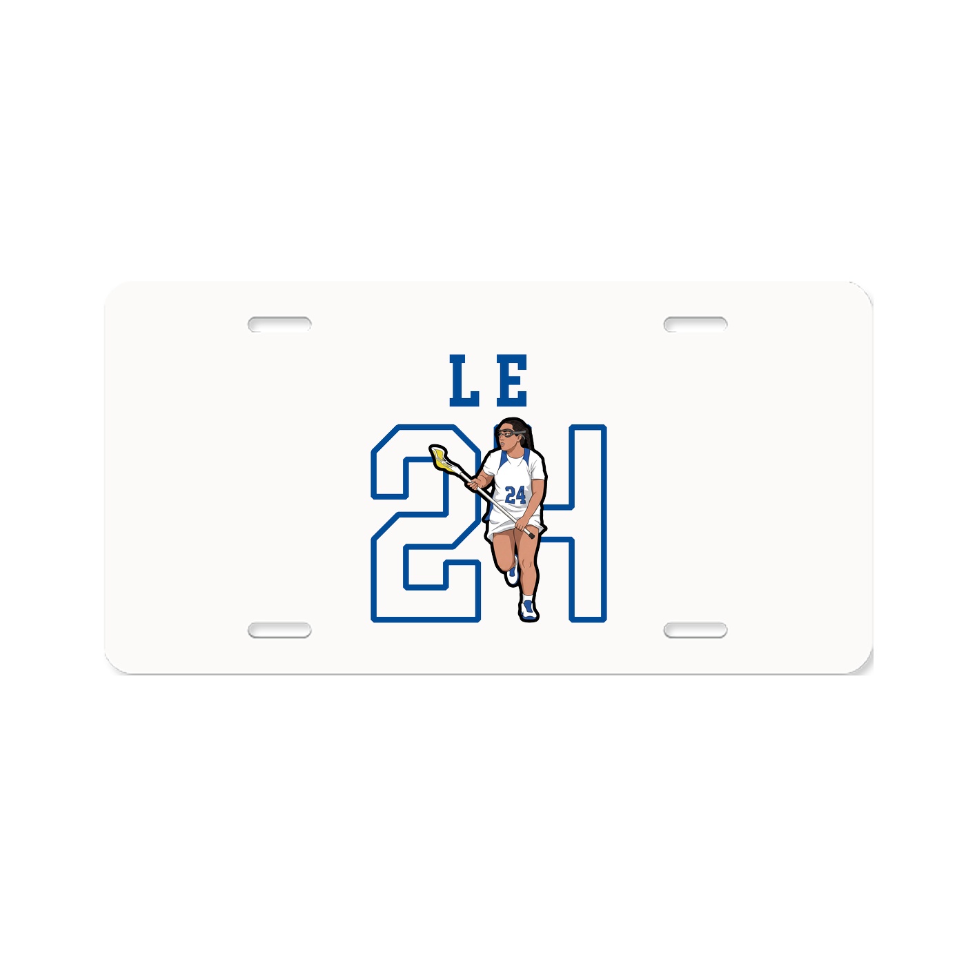 Aluminum License Plate