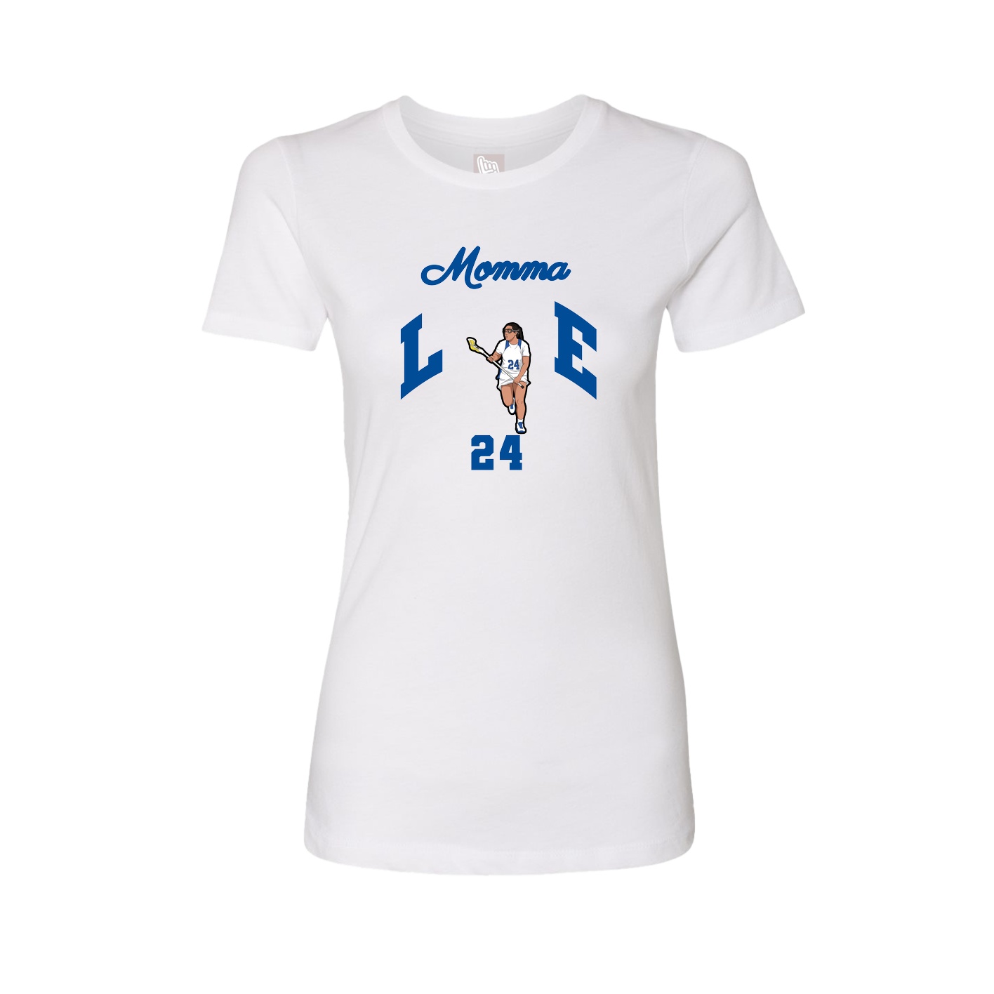 Womens Tee — Mothers Day Arch in White