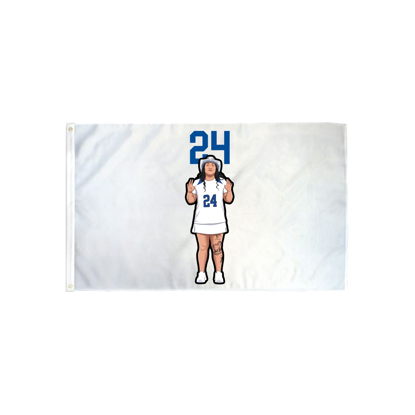 3x5 Flag — Number Top in Classic