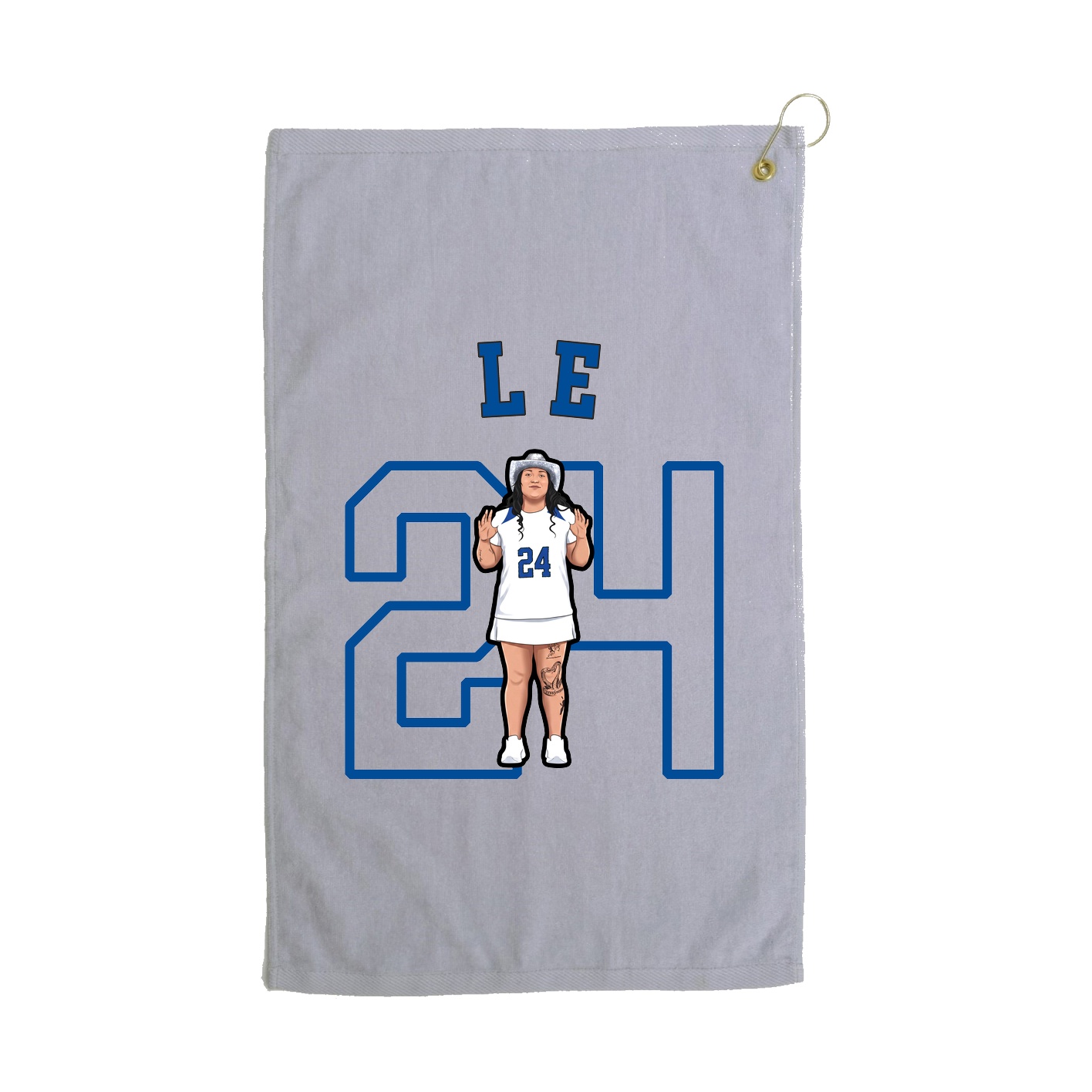 Golf Towel — Shirsey Arch in Grey