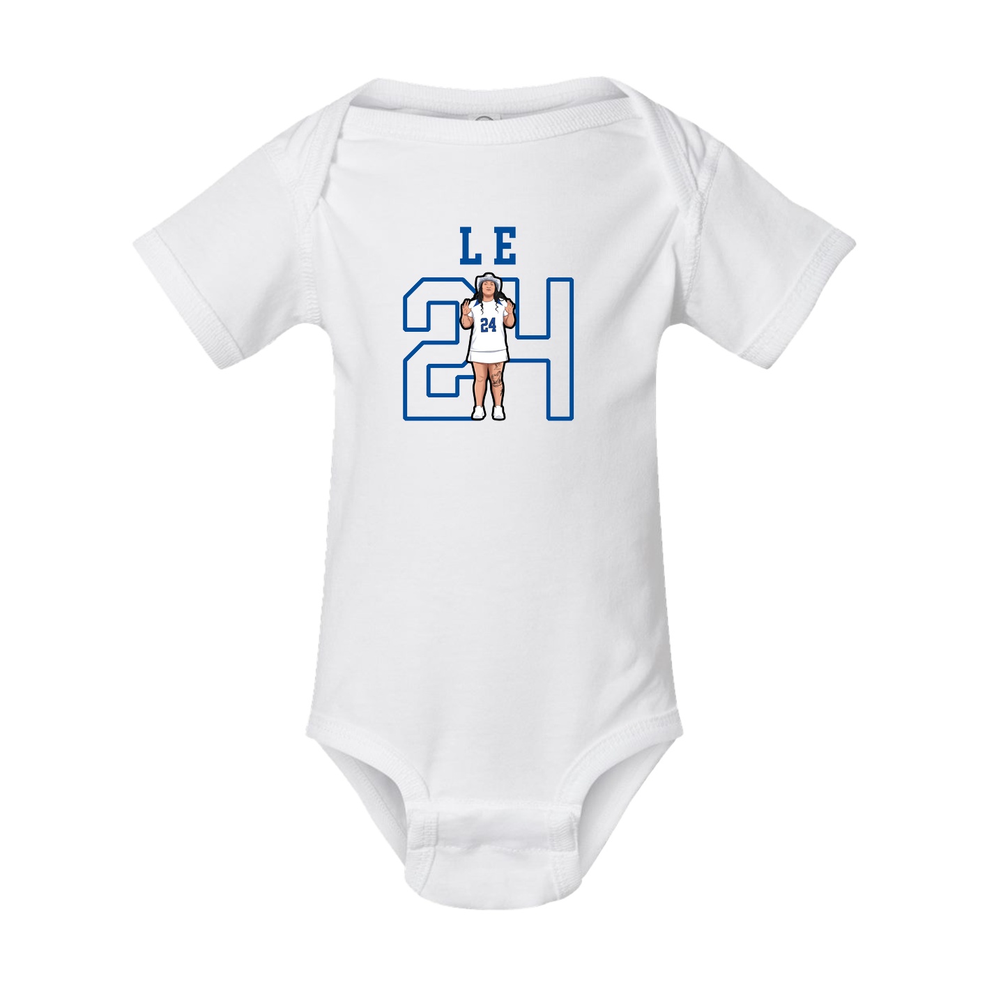 Baby Onesie — Shirsey in White