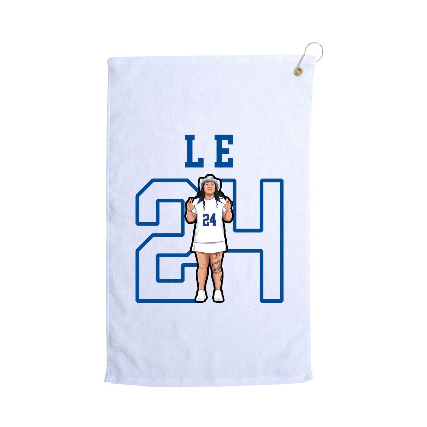 Golf Towel — Shirsey in White
