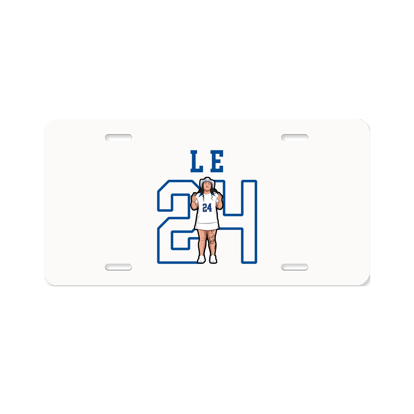 License Plate — Shirsey in Classic