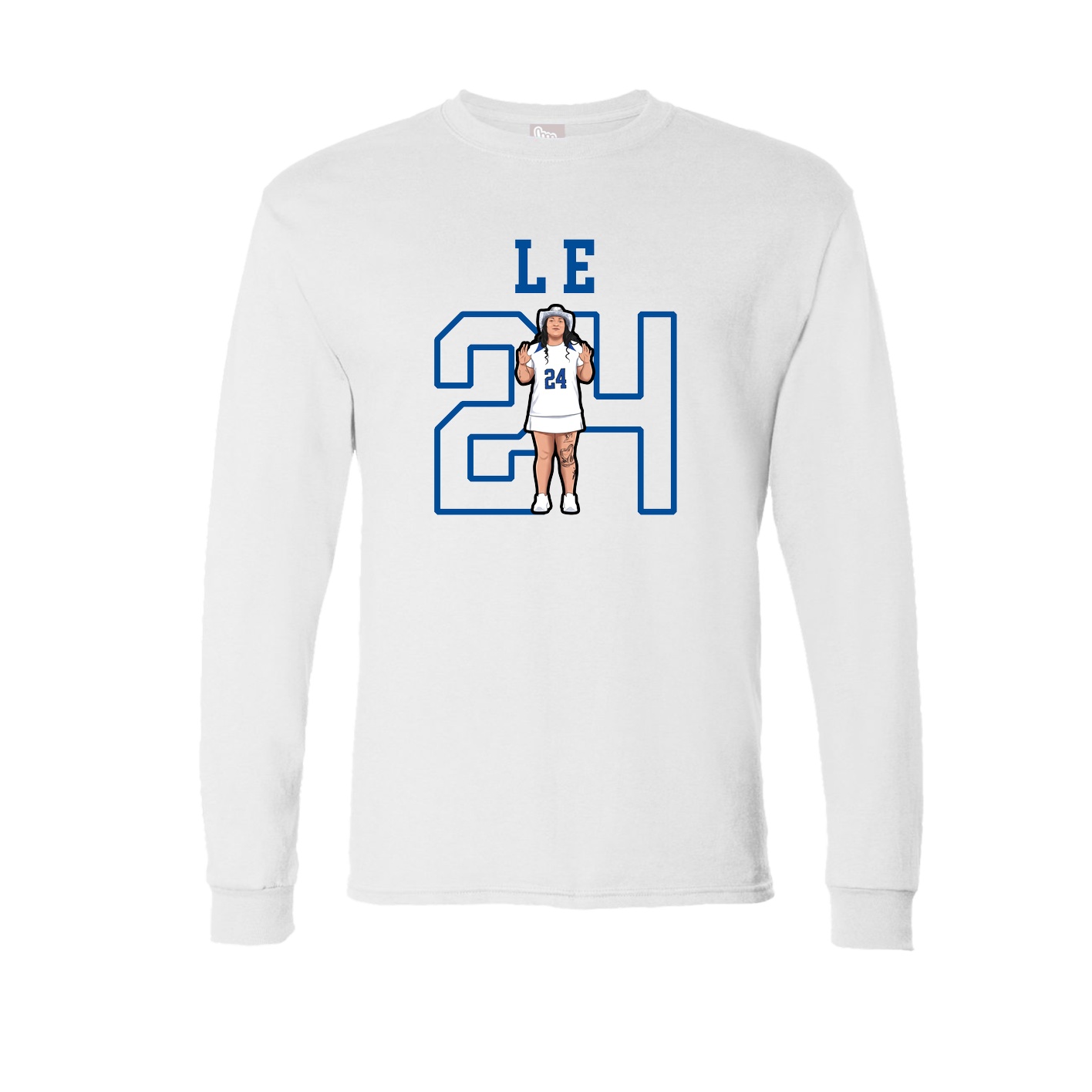 Long Sleeve Tee — Shirsey in White