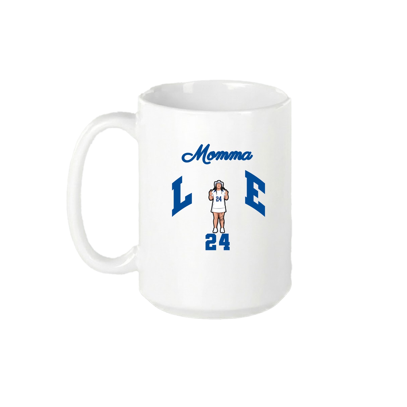 15oz Coffee Mug — Mothers Day Arch in White