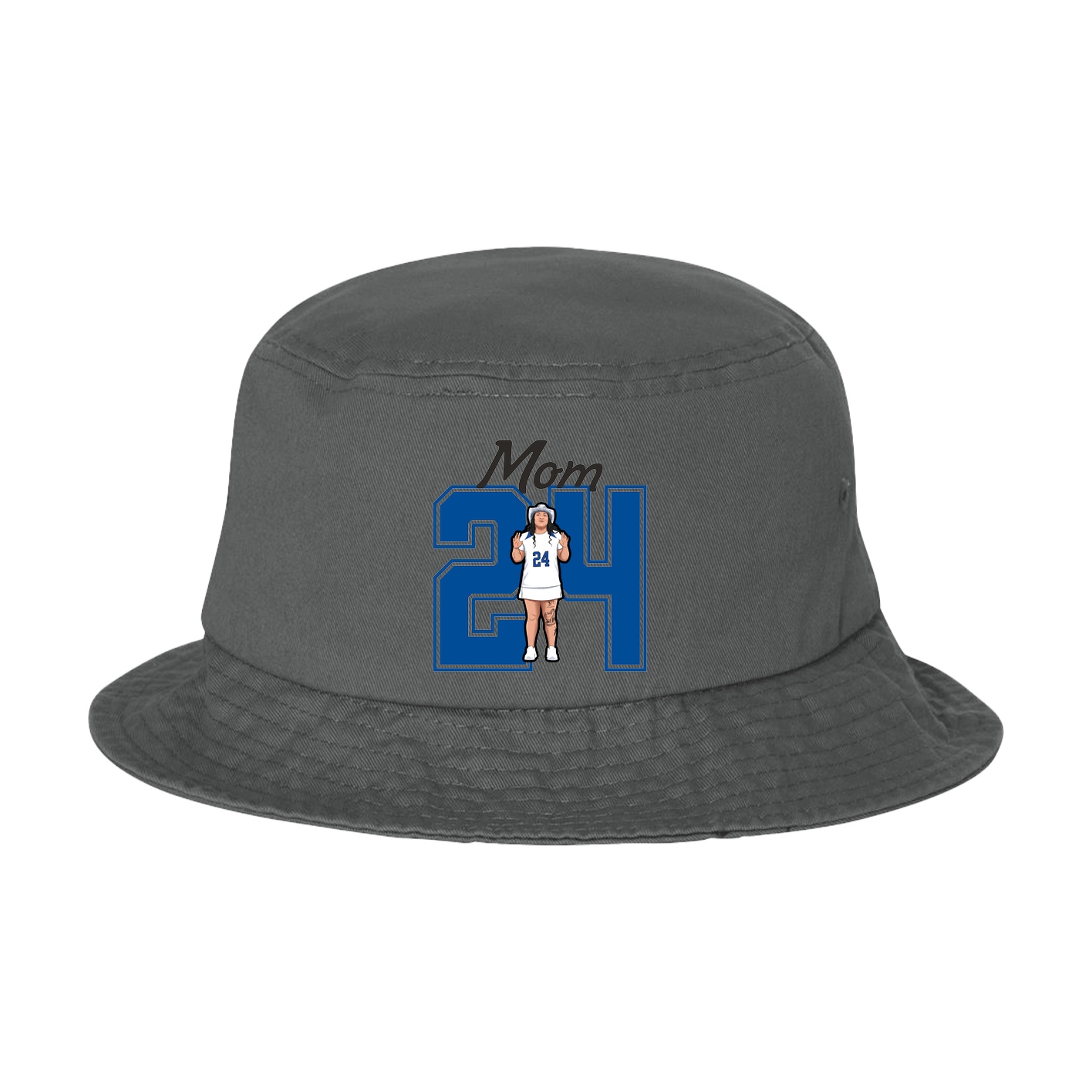 Bucket Cap — Mothers Day Shirsey in Grey