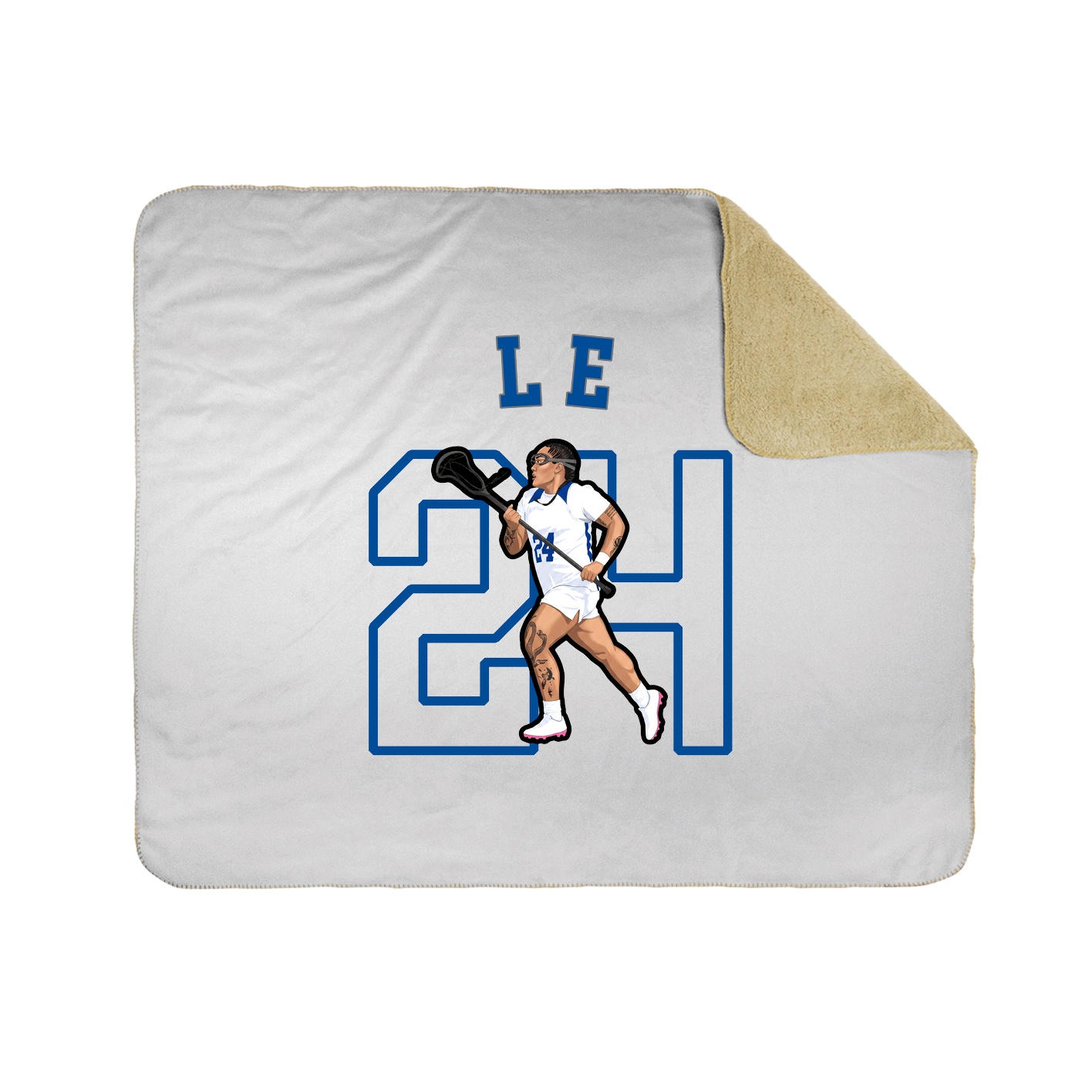 Throw Blanket — Shirsey Arch in White