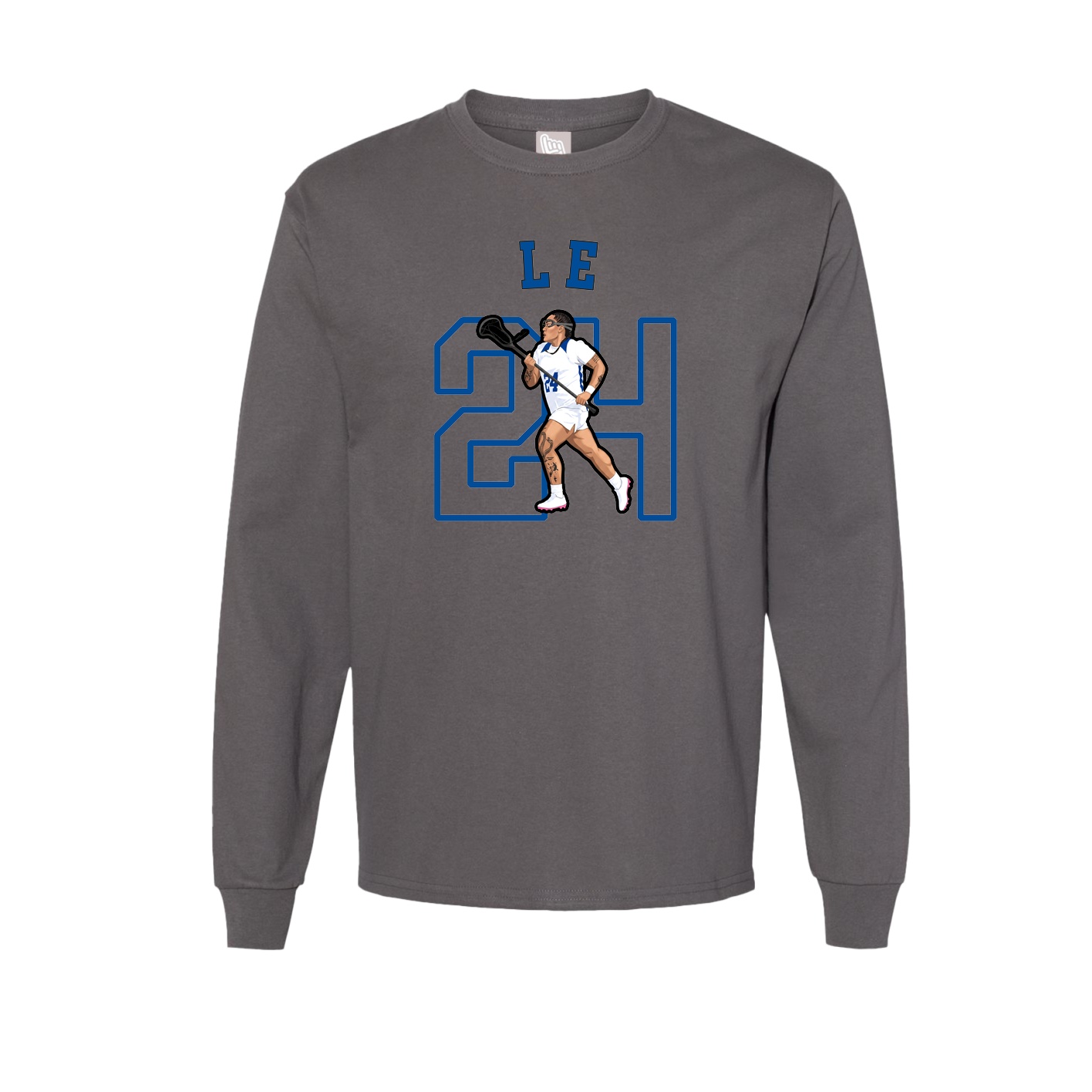 Long Sleeve Tee — Shirsey Arch in Grey