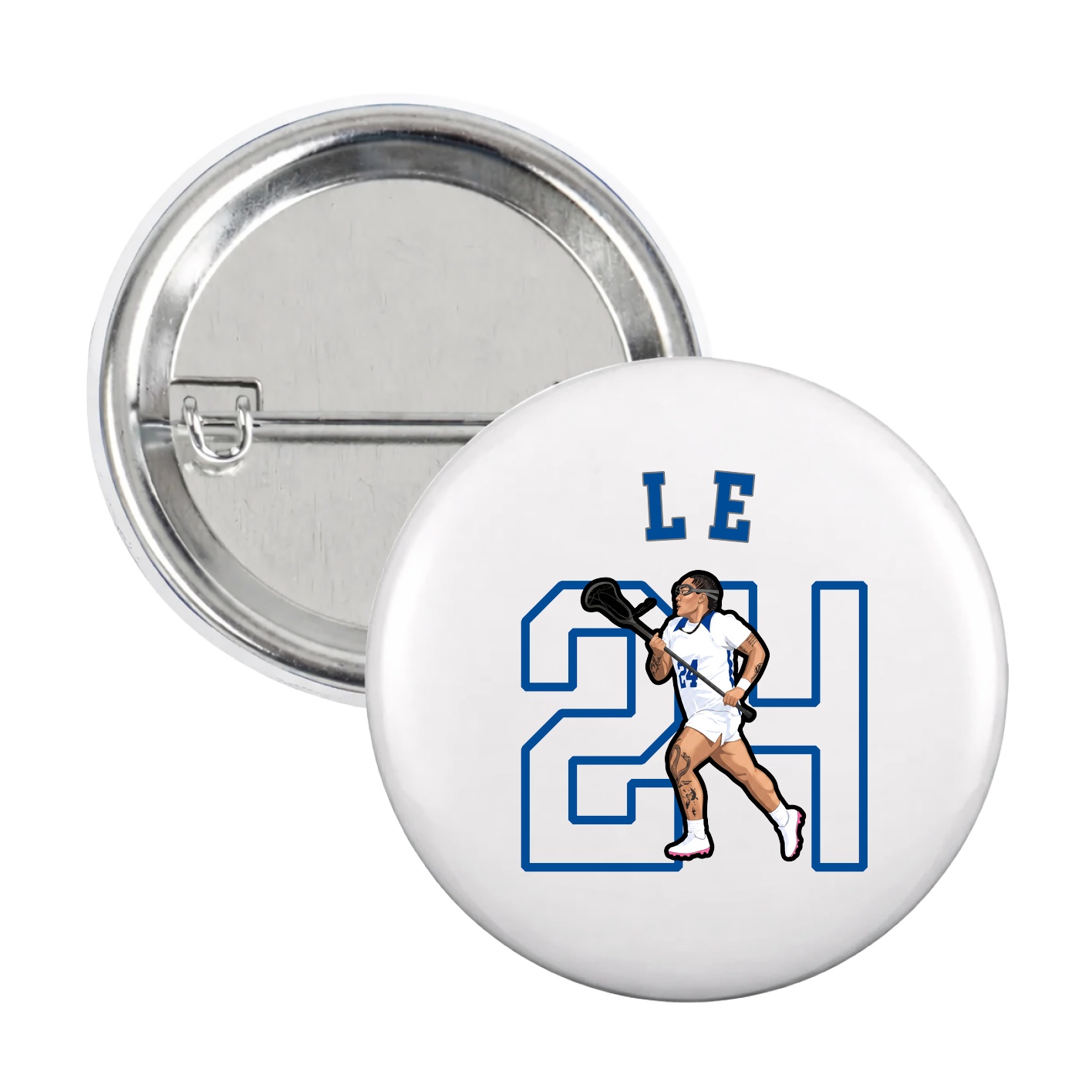 Game Day Button — Shirsey Arch in White