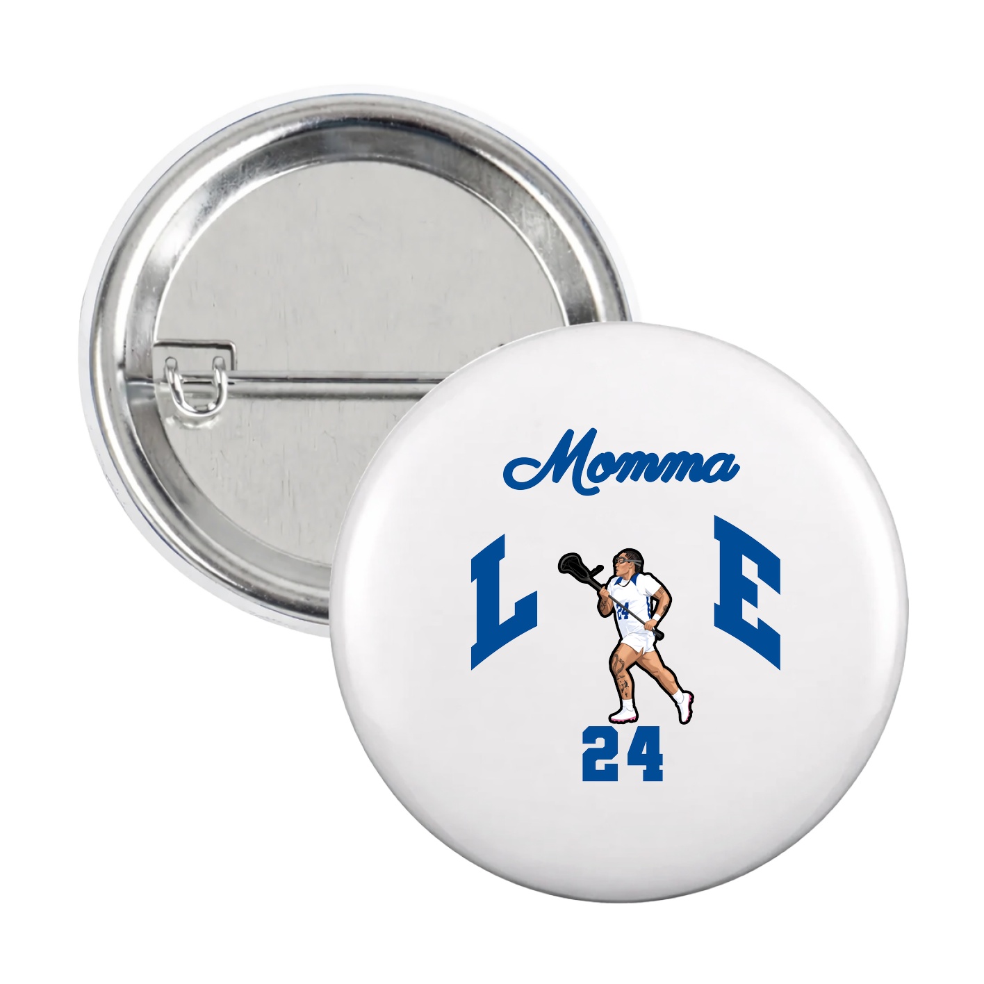 Game Day Button — Mothers Day Arch in White