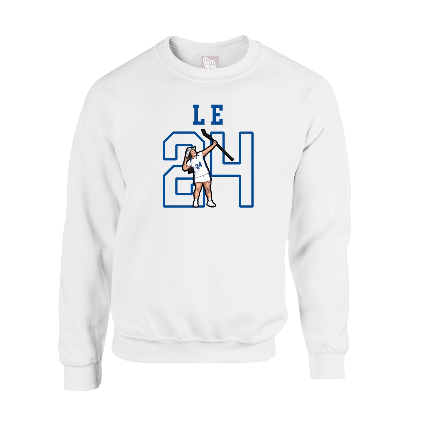 Fleece Crew — Shirsey in White