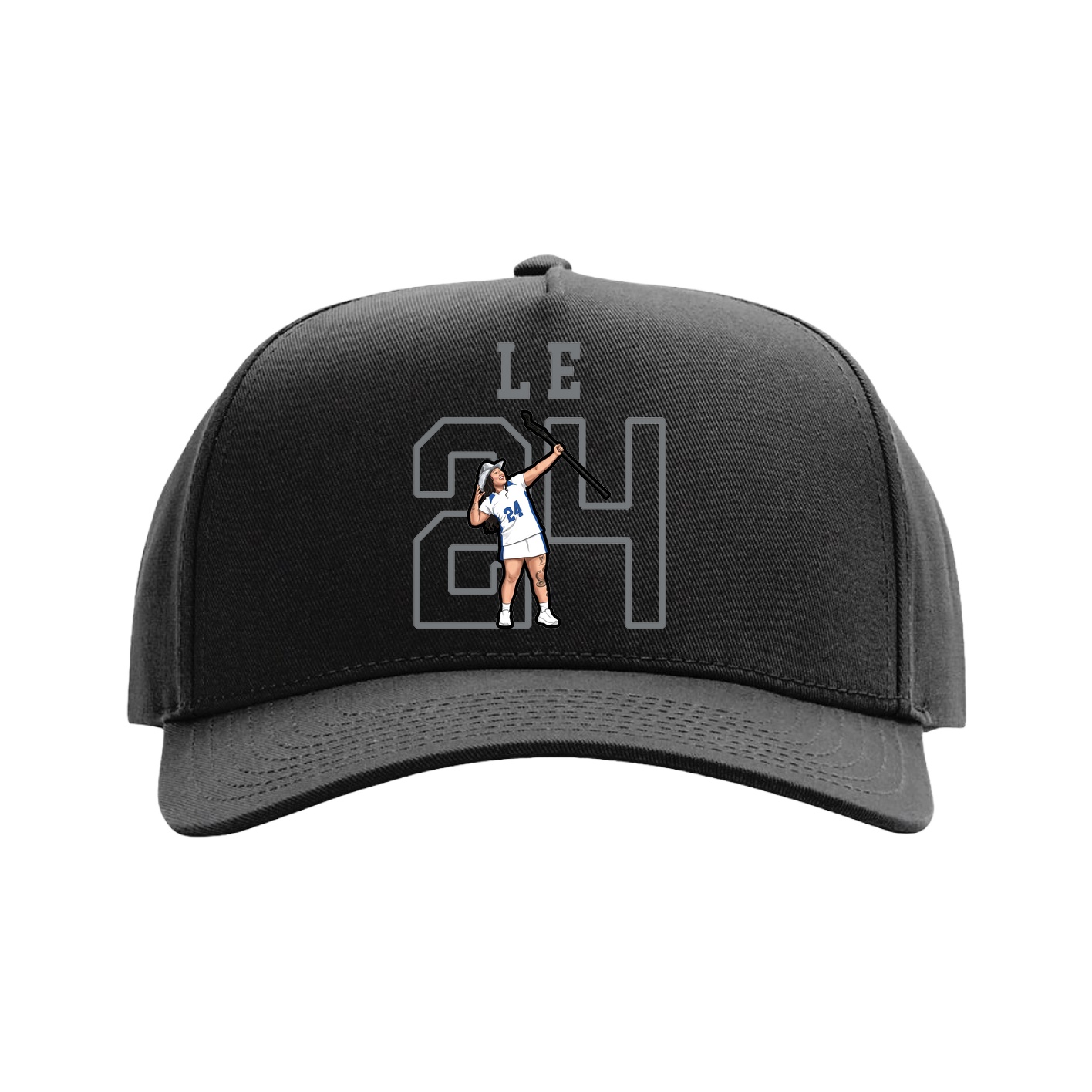 Full Fabric Five-Panel Champ Cap